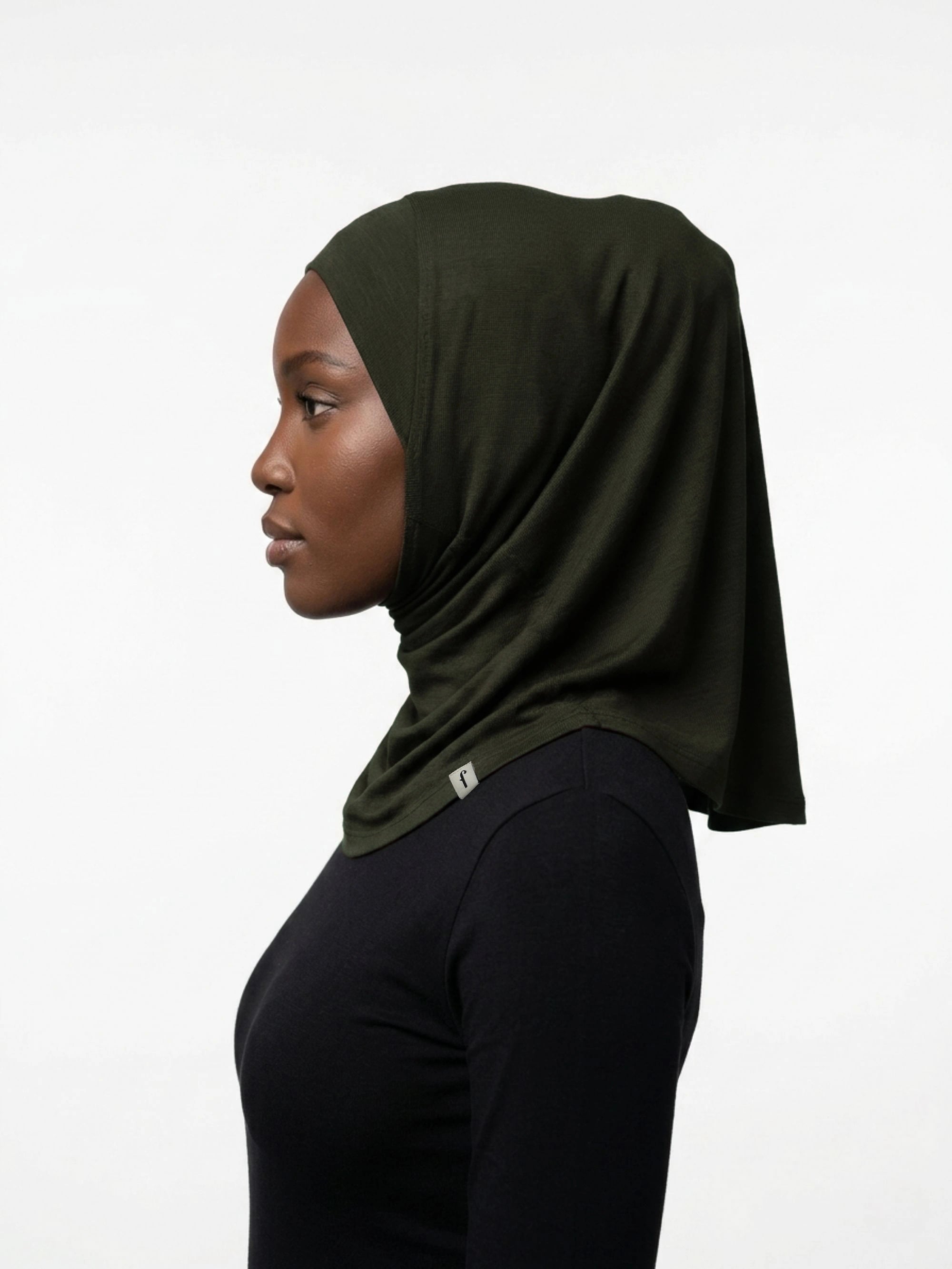Essential Slip-On Hijab - Khaki