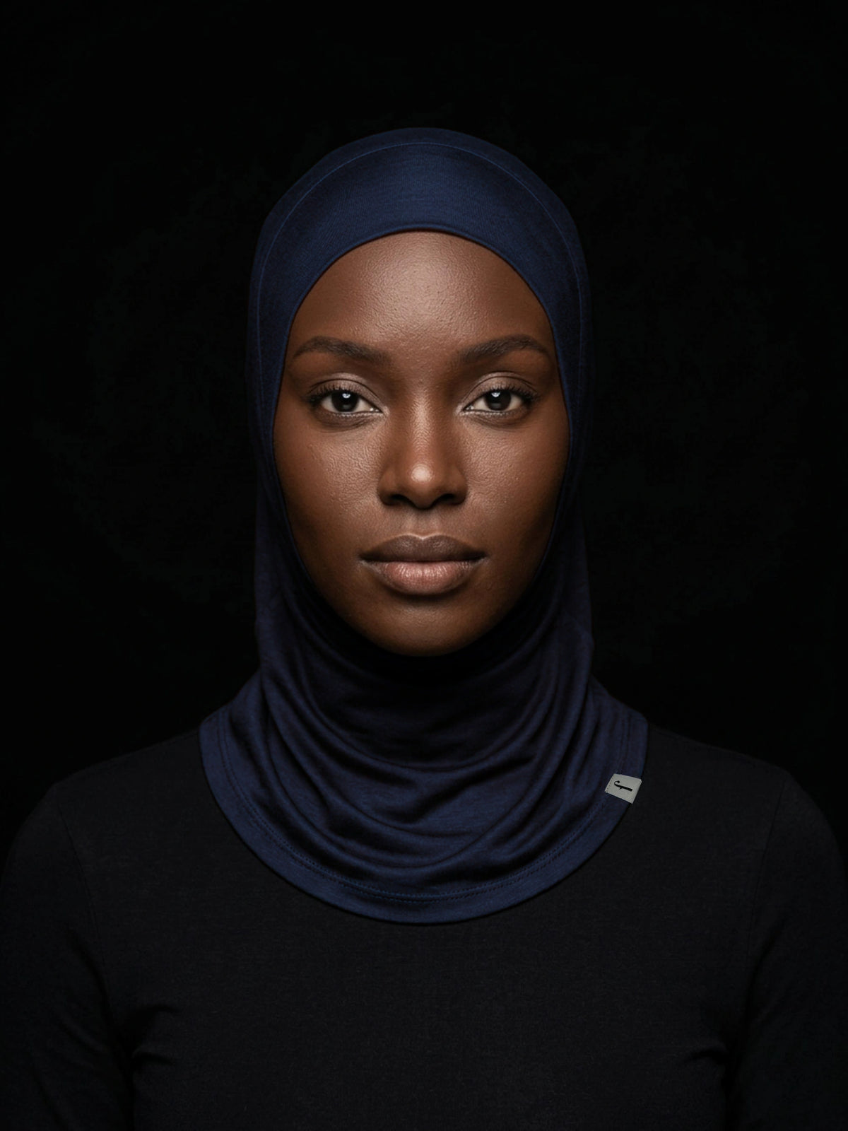 Essential Slip-On Hijab - Navy