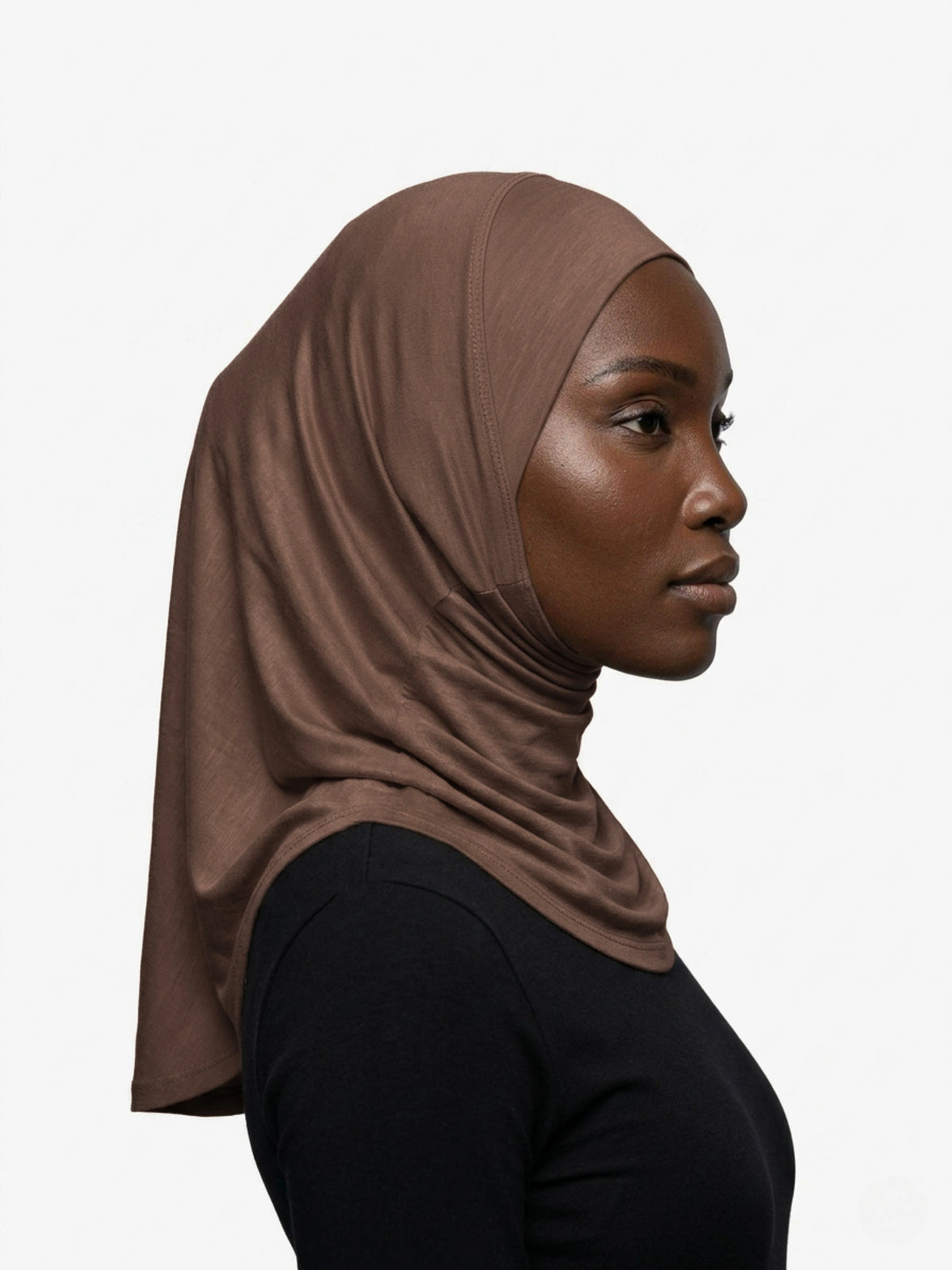 Essential Slip-On Hijab - Cocoa Brown