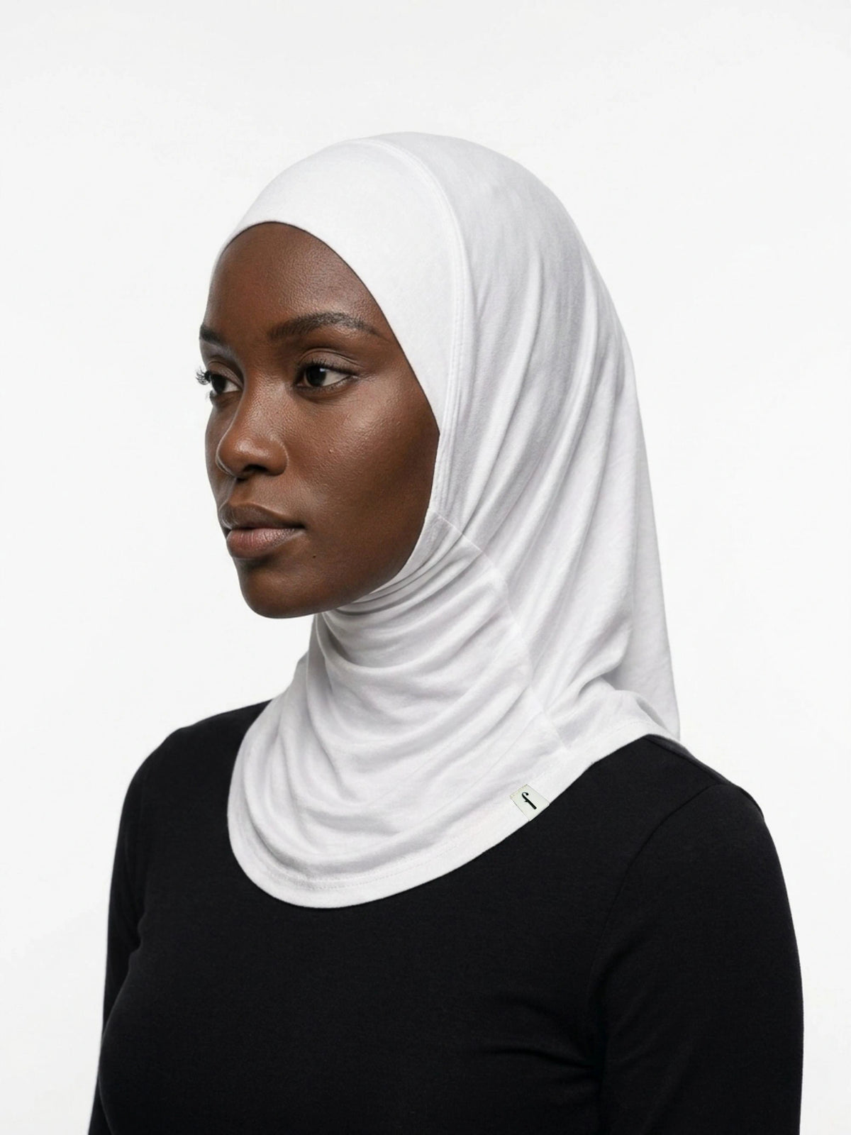 Essential Slip-On Hijab - White