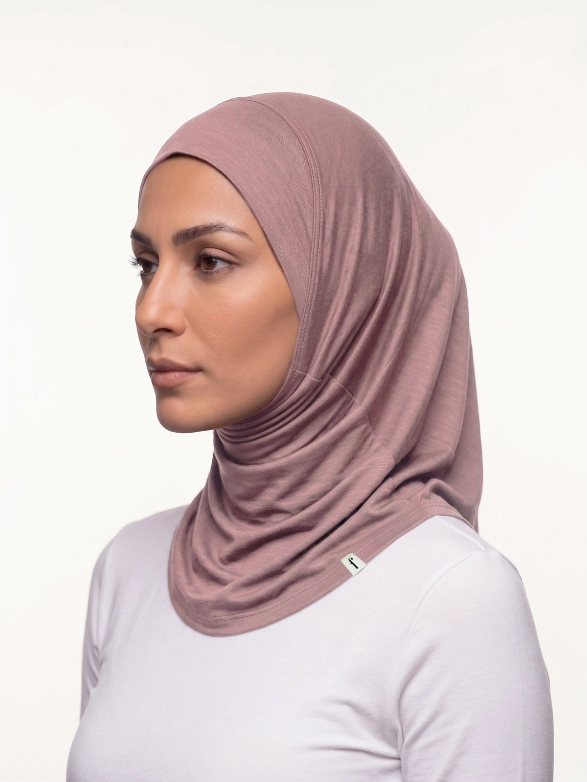 Essential Slip-On Hijab - Dusty Rose
