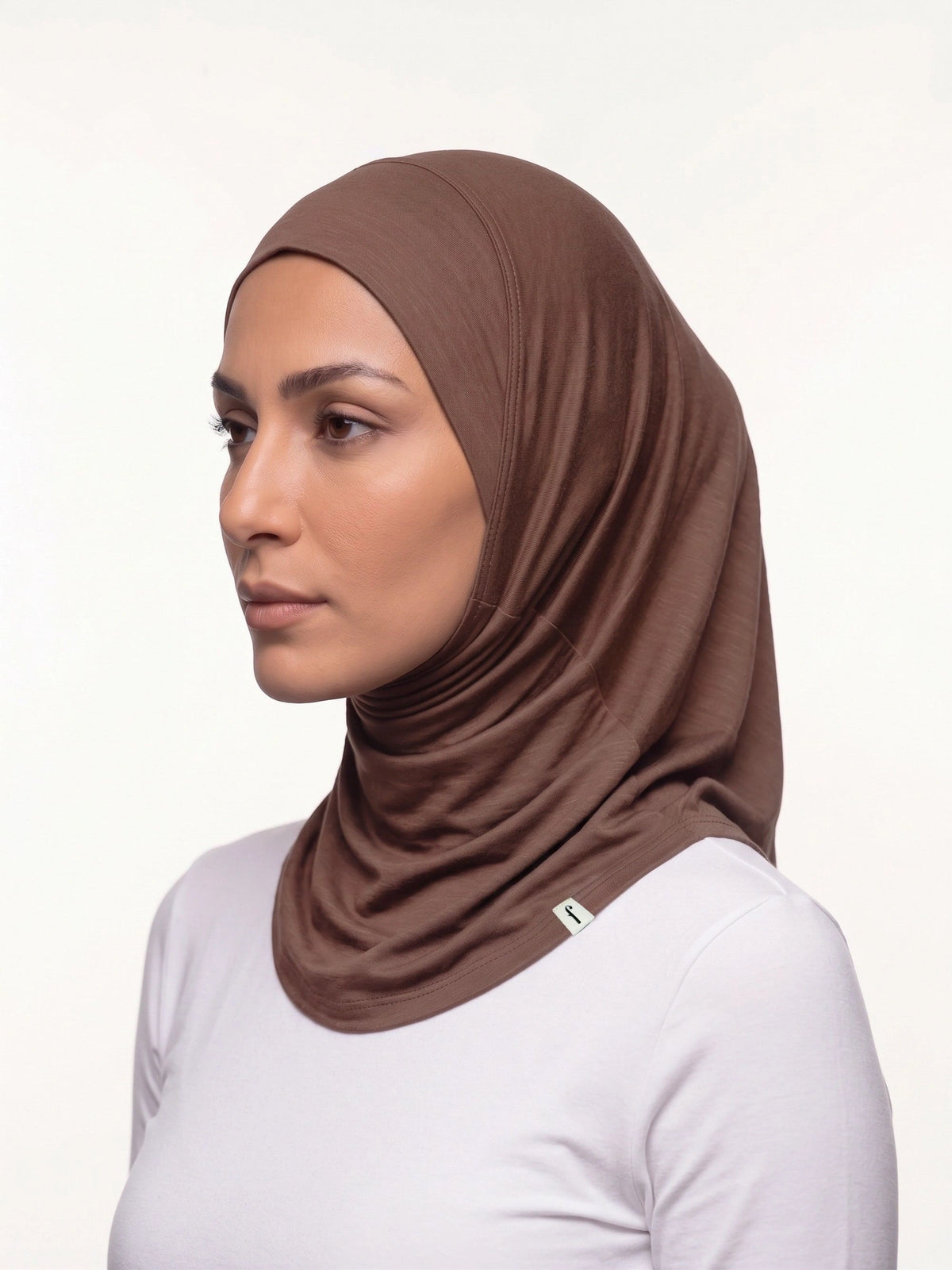 Essential Slip-On Hijab - Mocha
