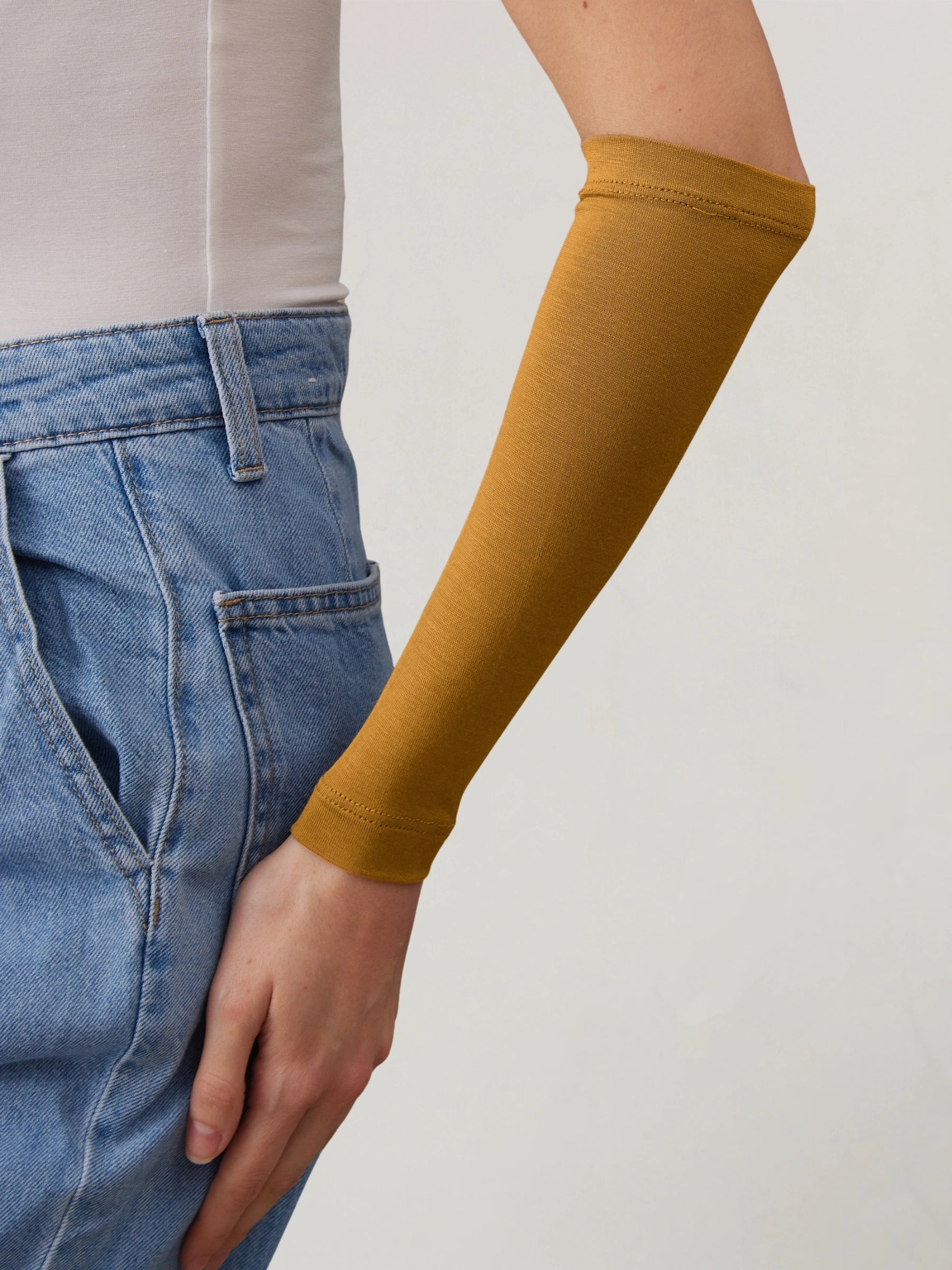 Arm Cover - Mustard Yellow