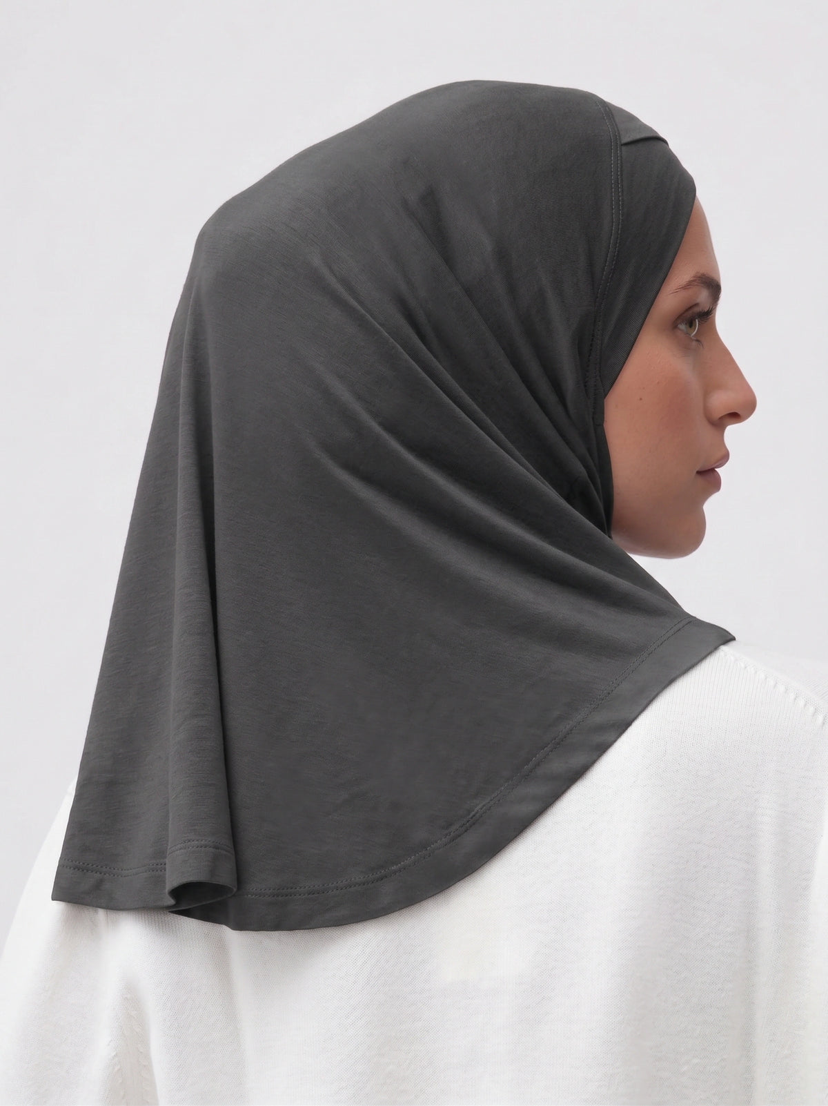 Relaxed Full Cover Underscarf - Dark Grey