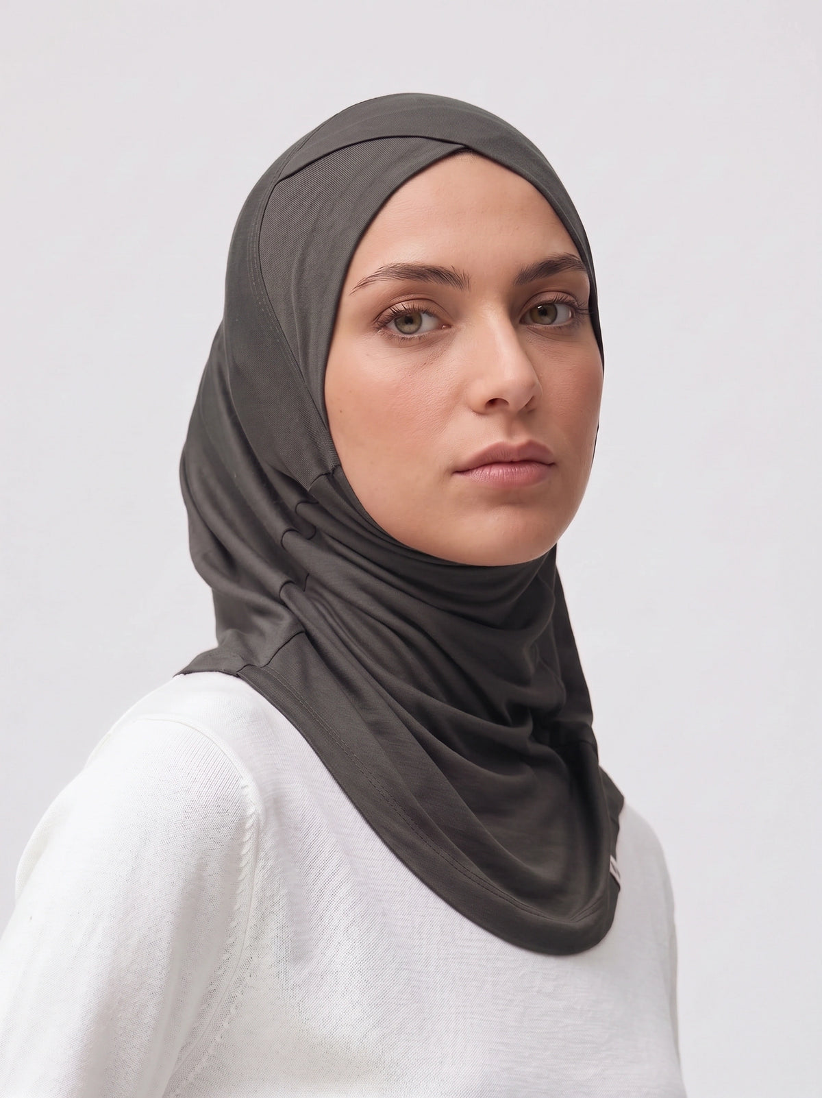 Relaxed Full Cover Underscarf - Dark Grey