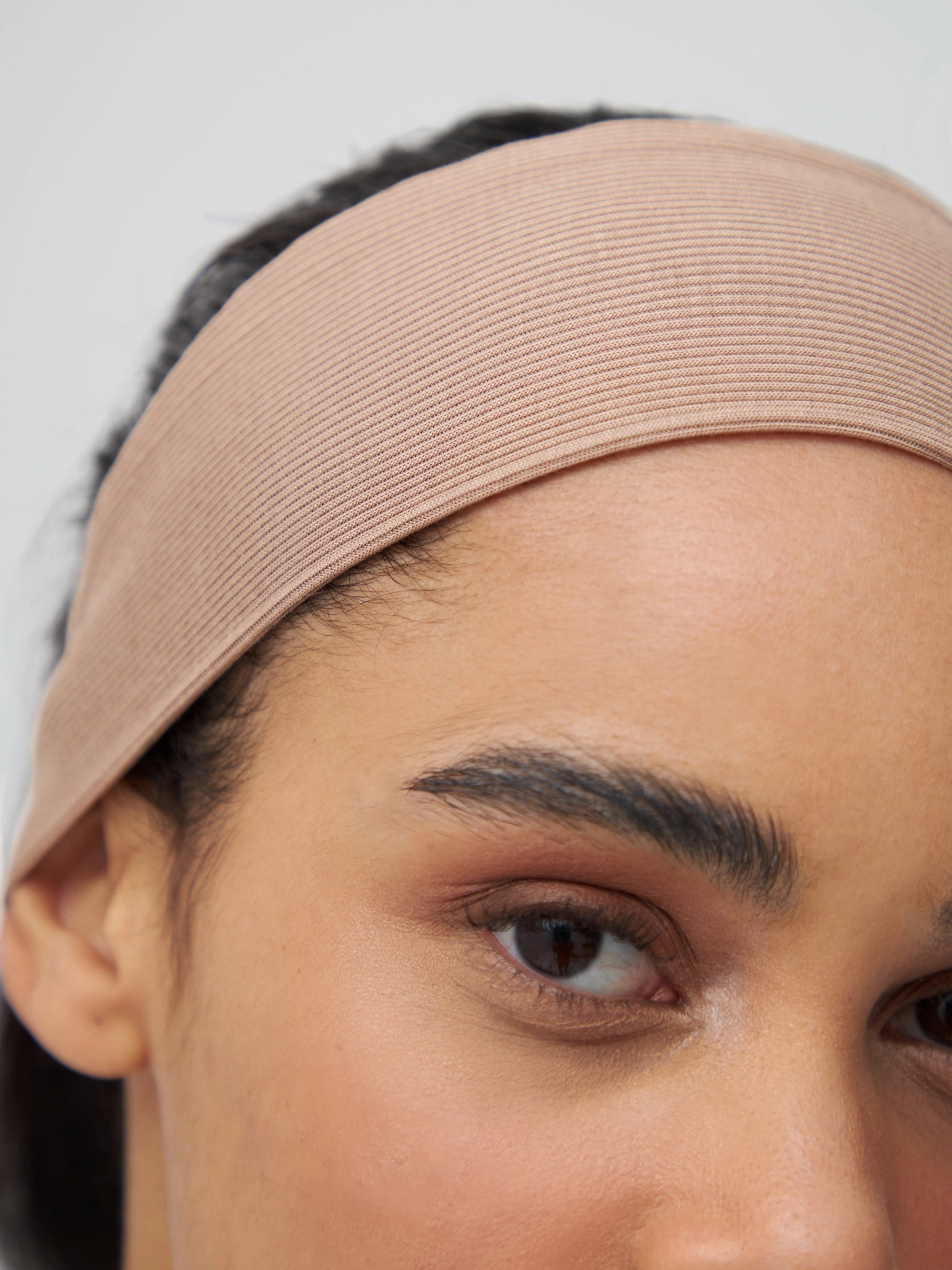 Bandana Ribbed - Warm Stone