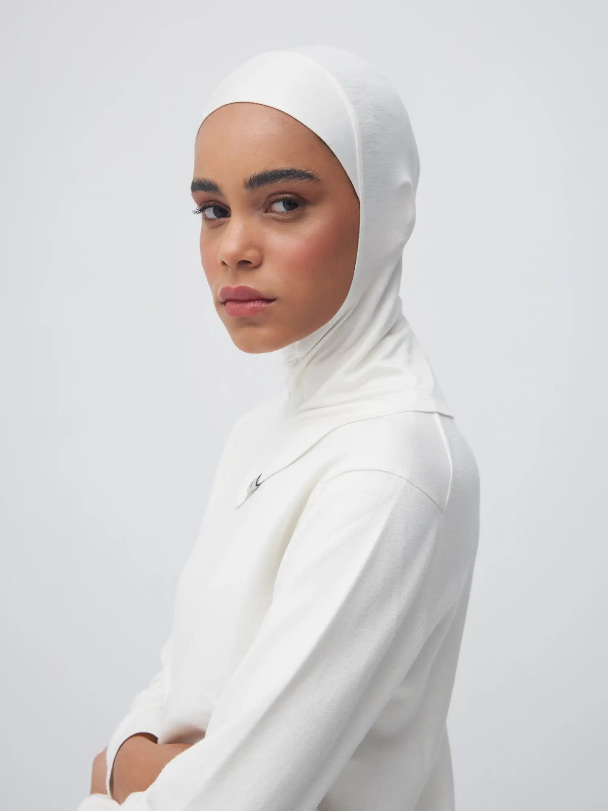 Full Cover Underscarf - Ivory