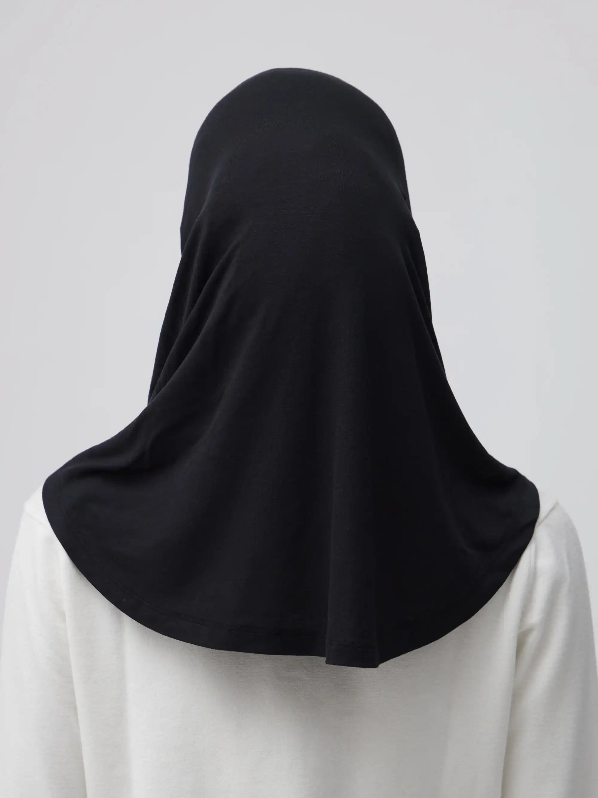 Relaxed Full Cover Underscarf - Black