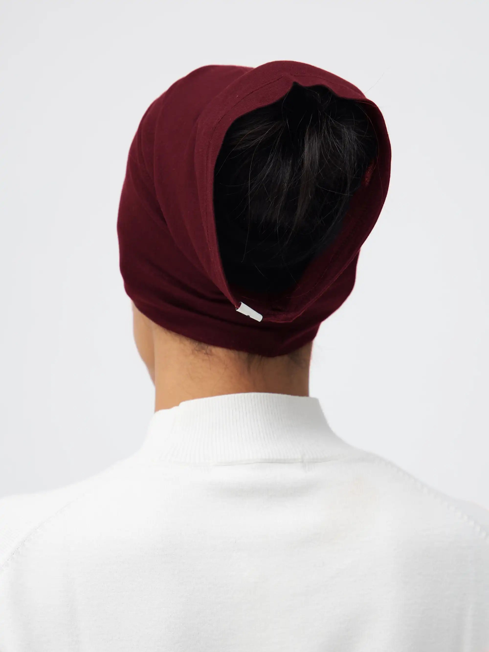 Tube Underscarf - Burgundy