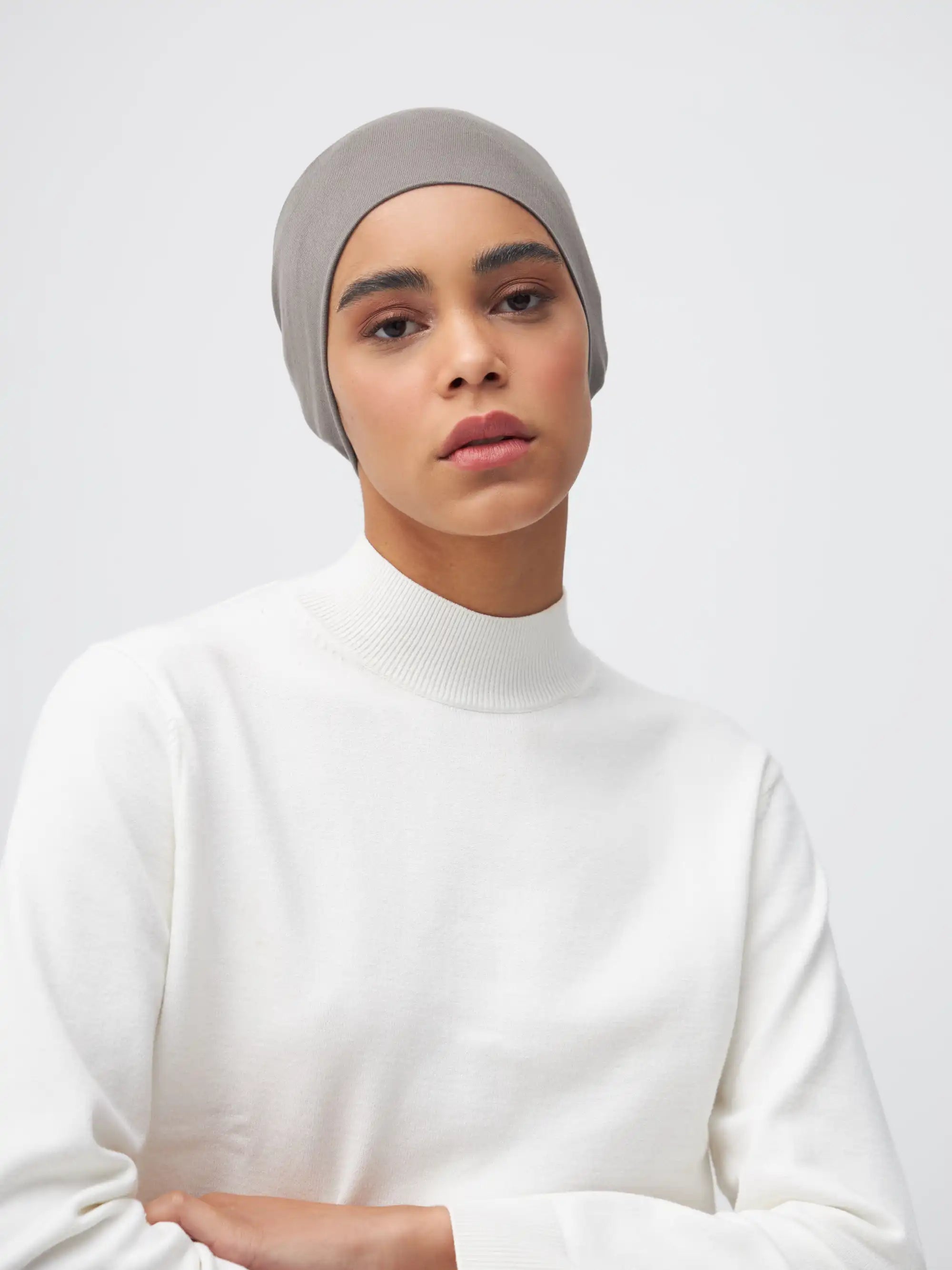 Tube Underscarf - Silver