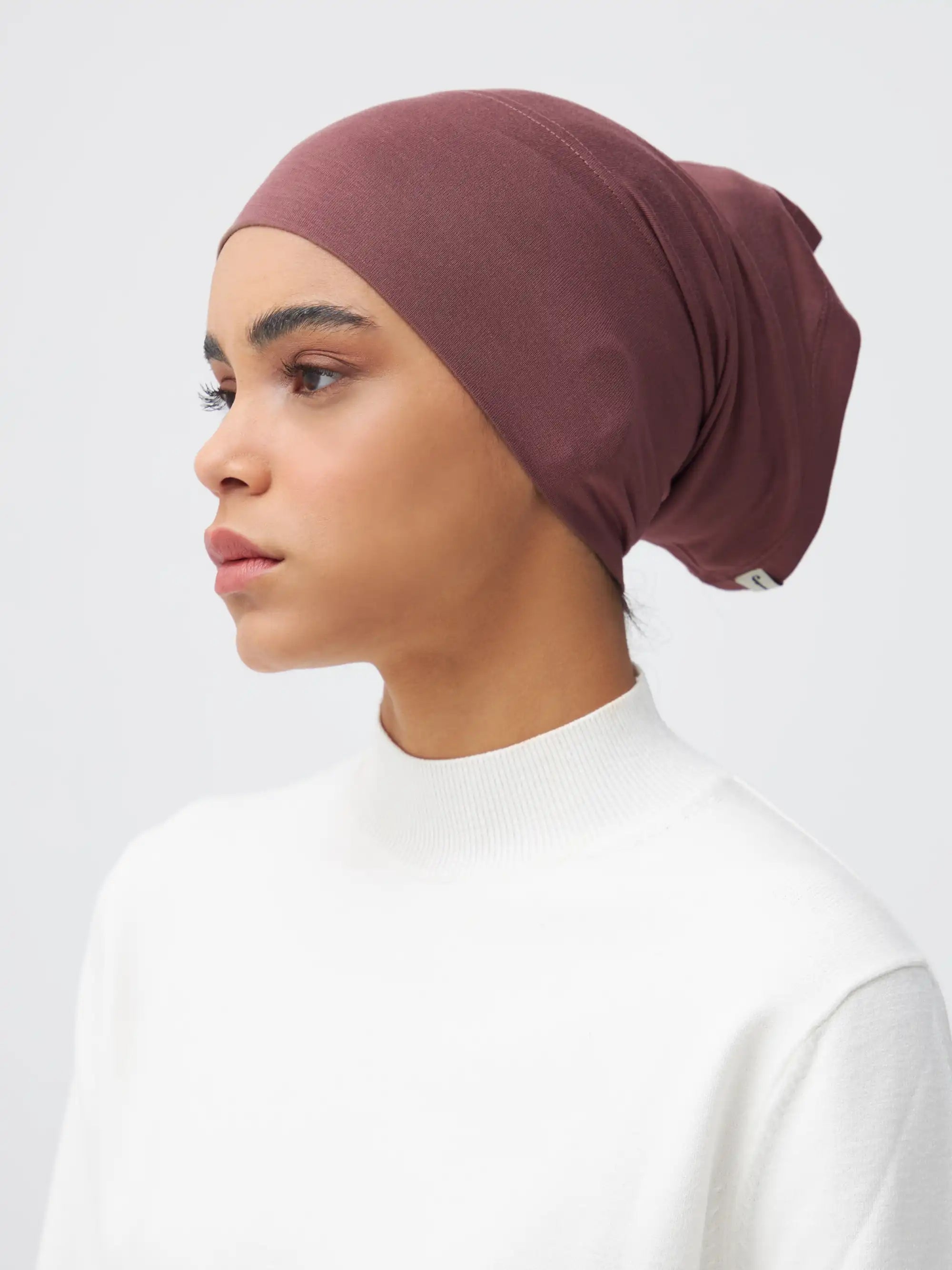 Tube Underscarf - Rose Taupe