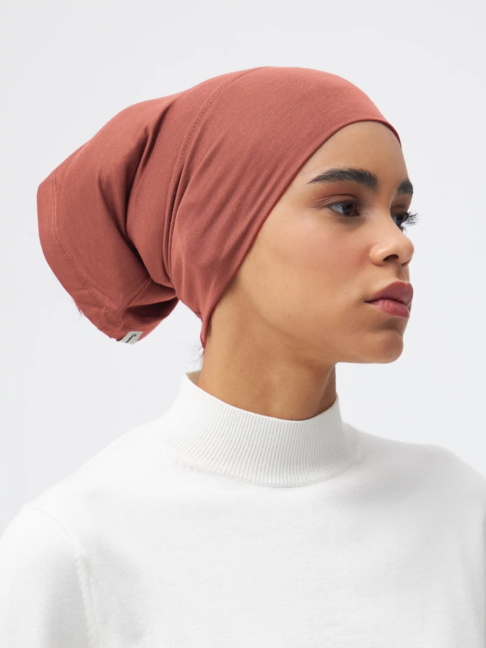 Tube Underscarf - Terracotta