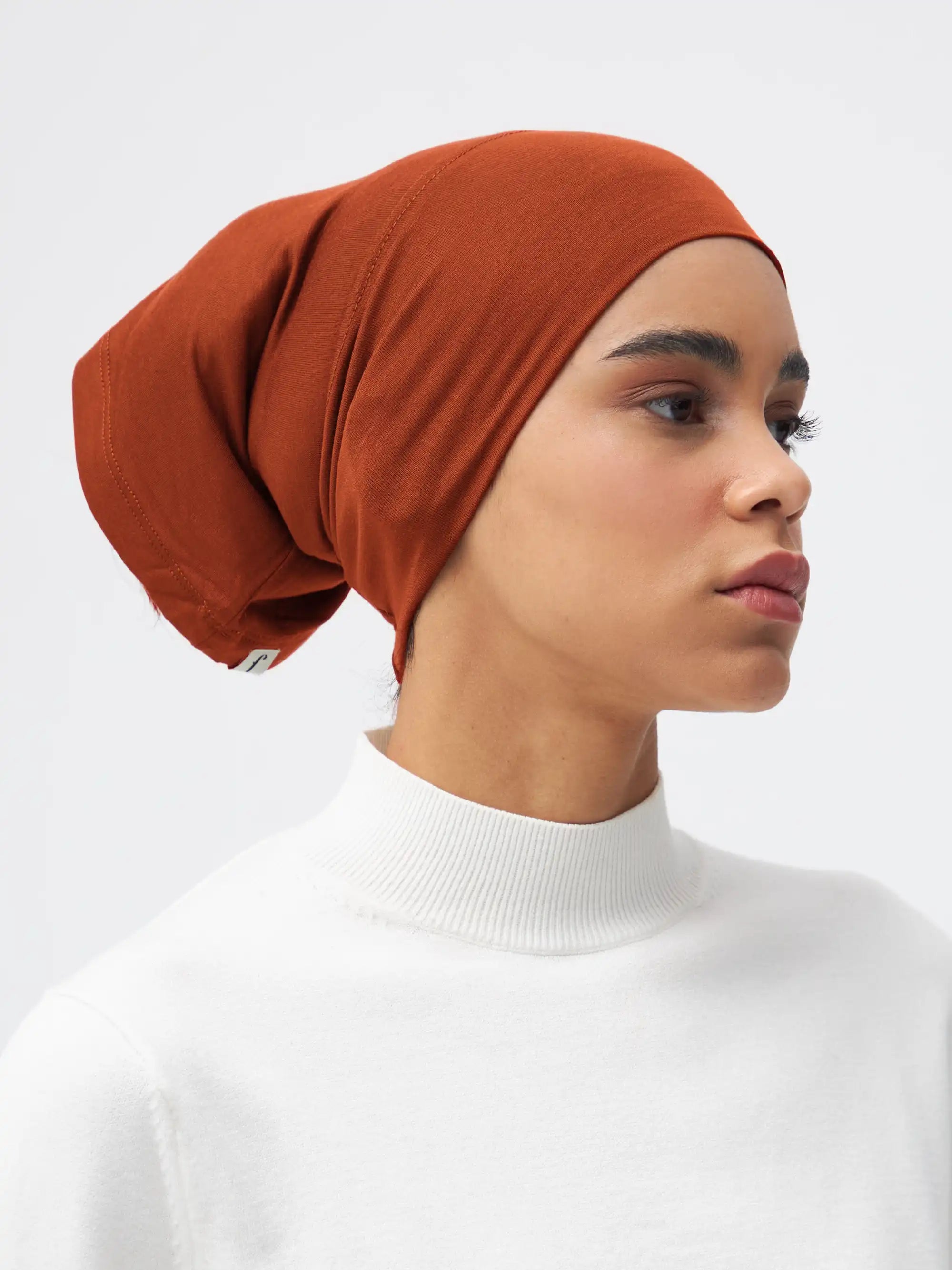 Tube Underscarf - Burnt Orange