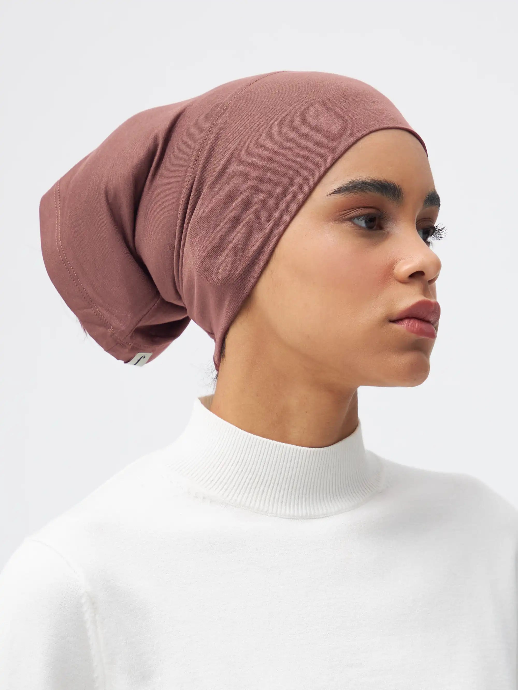 Tube Underscarf - Dusty Rose