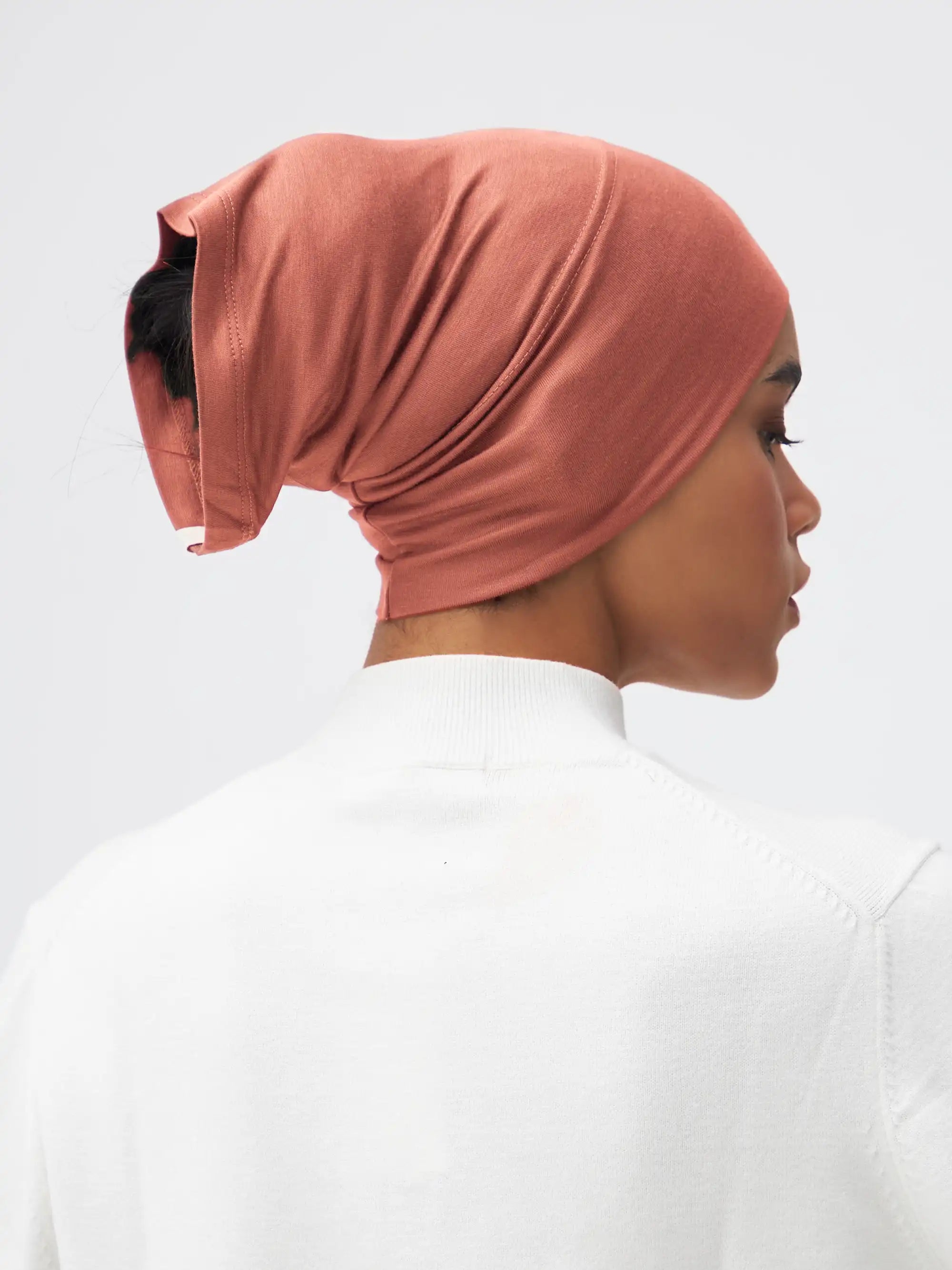 Tube Underscarf - Terracotta