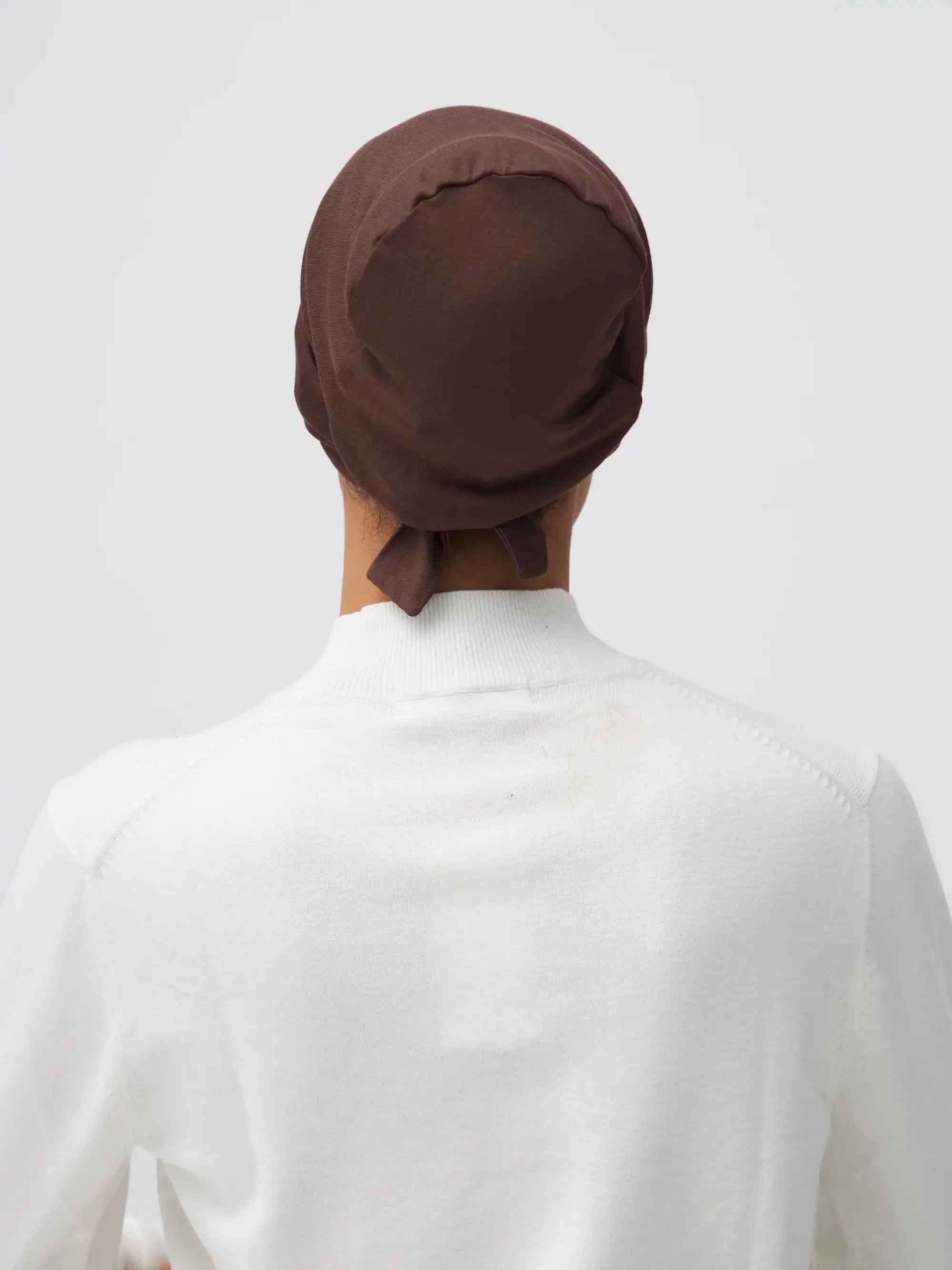 Tie Back Underscarf - Mocha