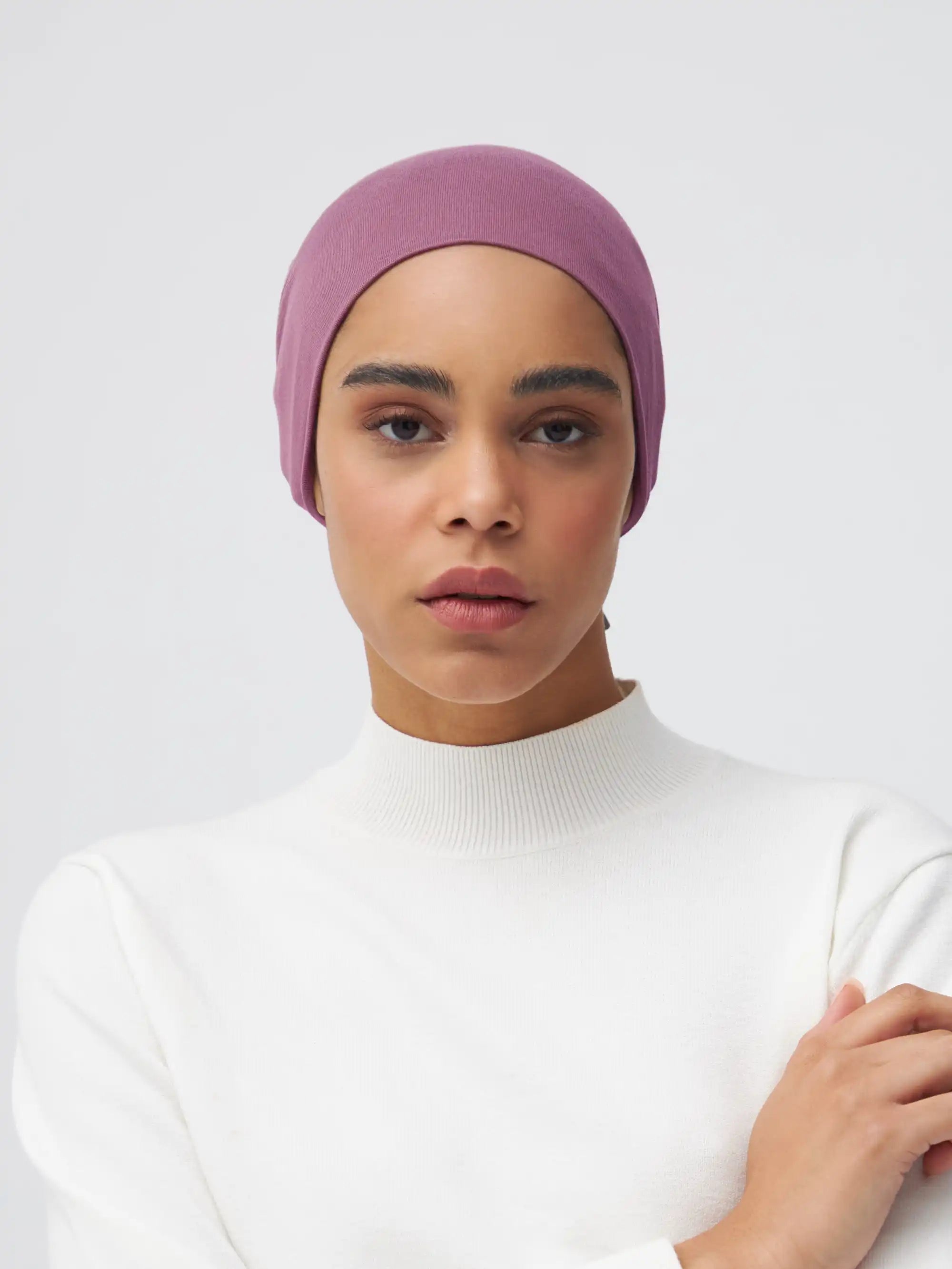 Tie Back Underscarf - Orchid