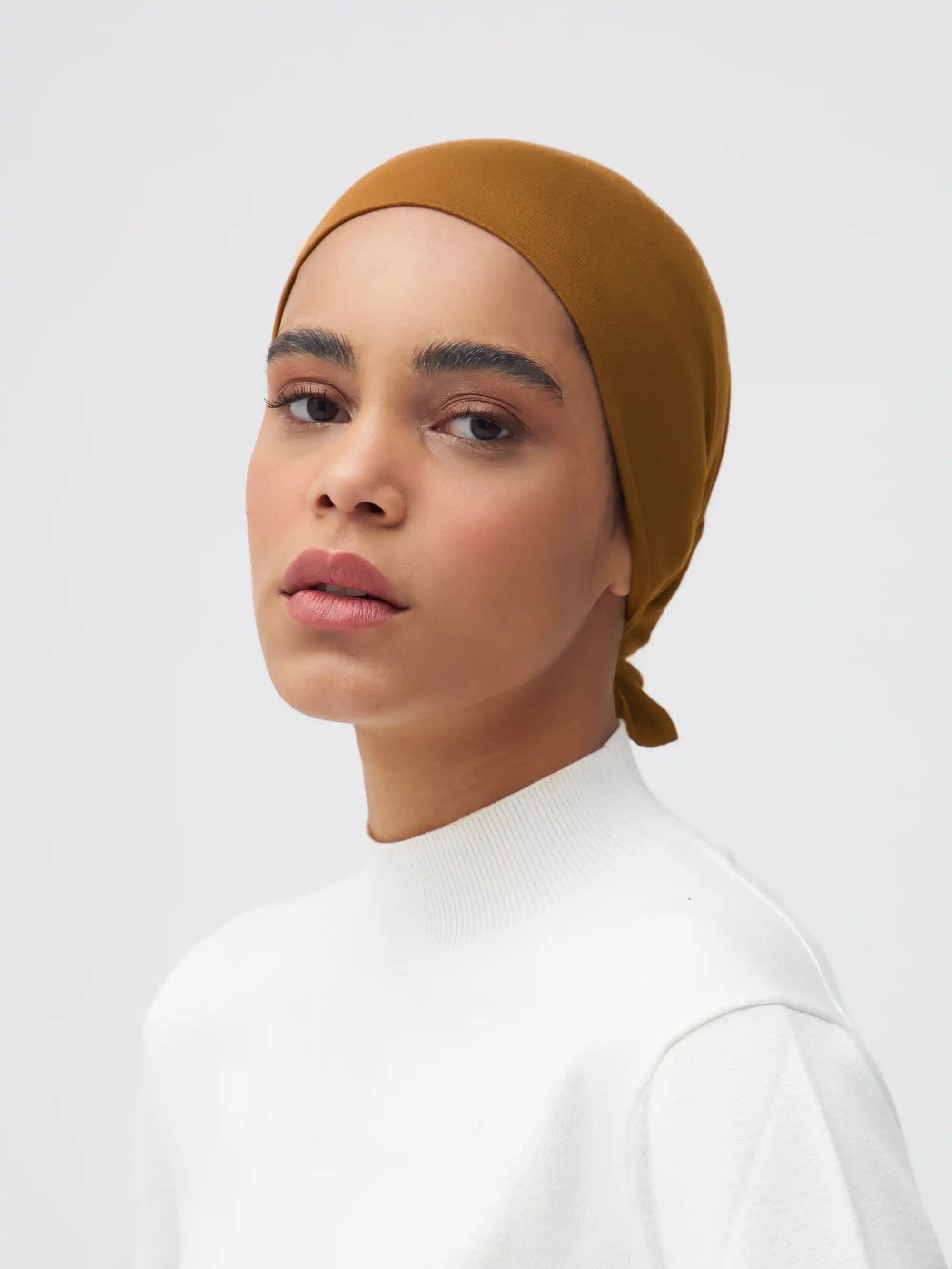 Tie Back Underscarf - Bronze
