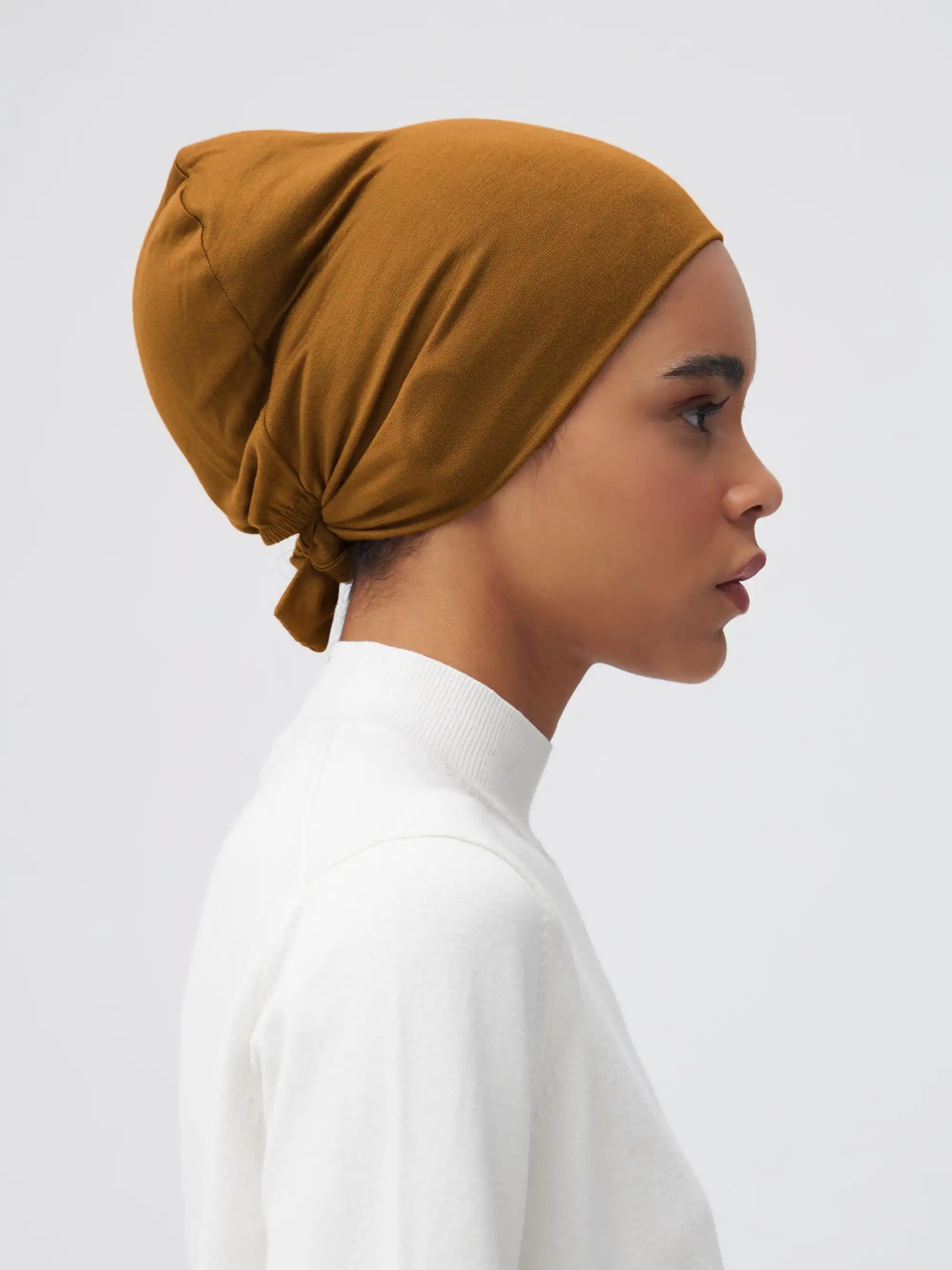 Tie Back Underscarf - Bronze