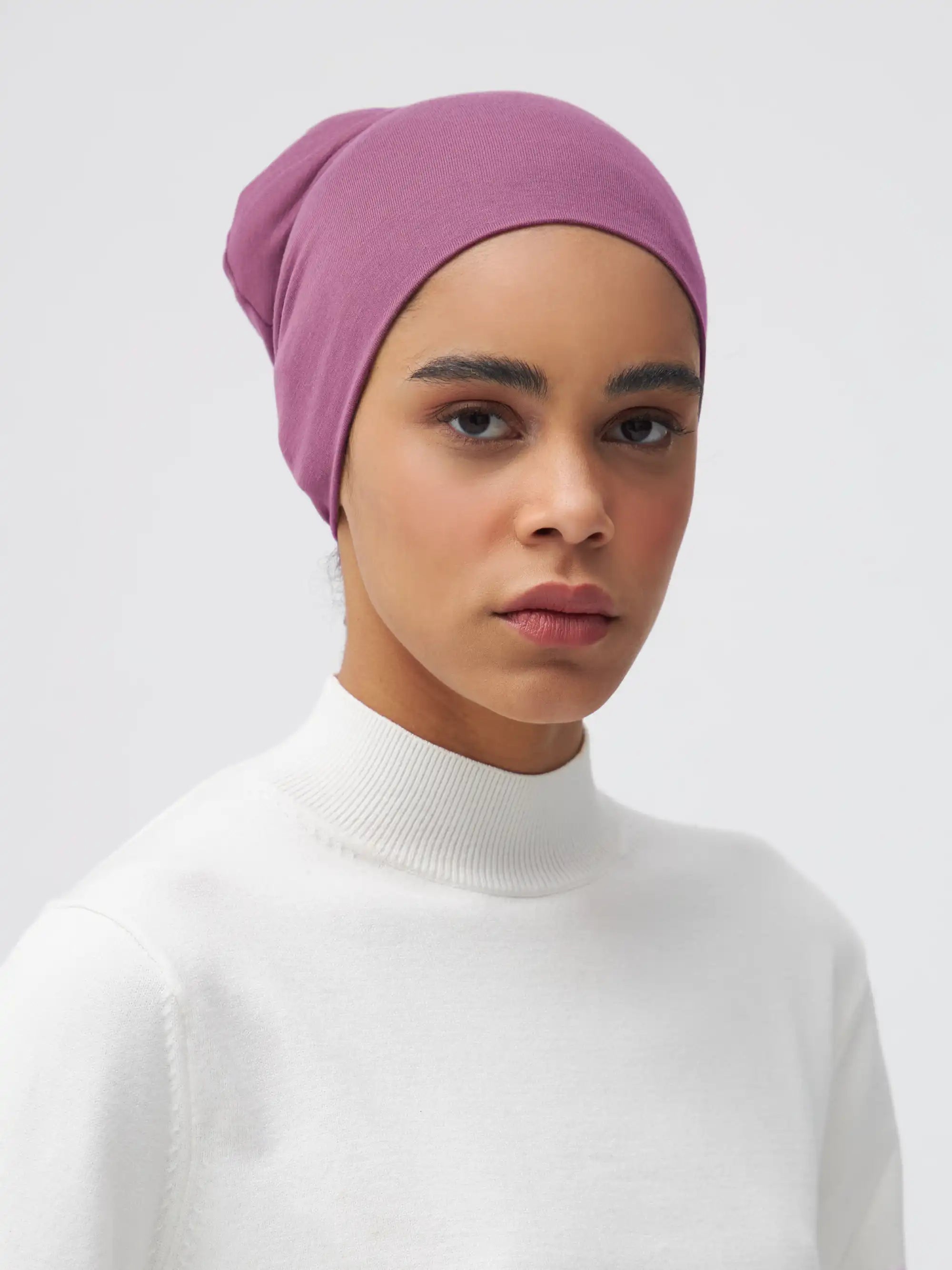 Tie Back Underscarf - Orchid