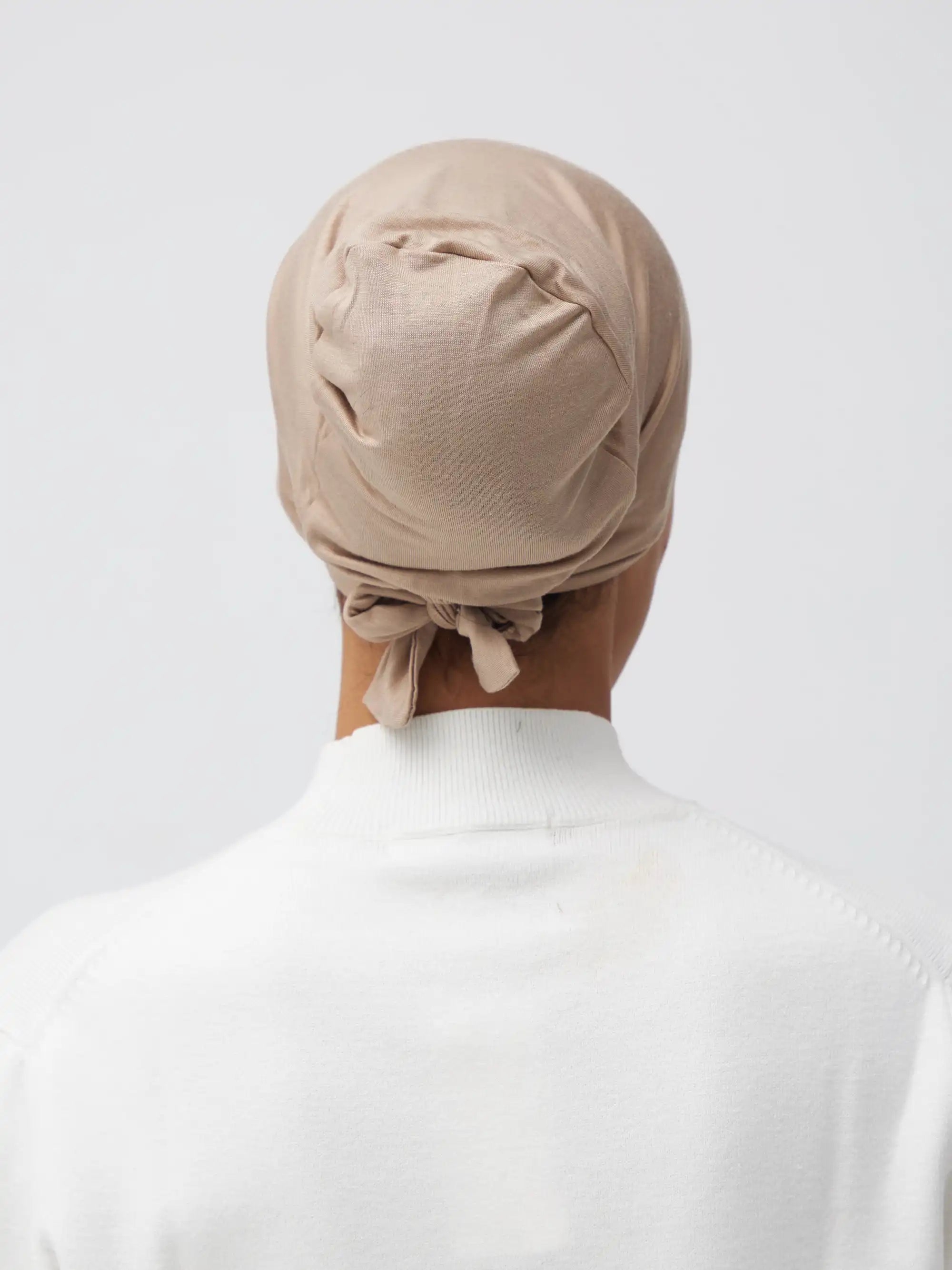 Tie Back Underscarf - Warm Sand