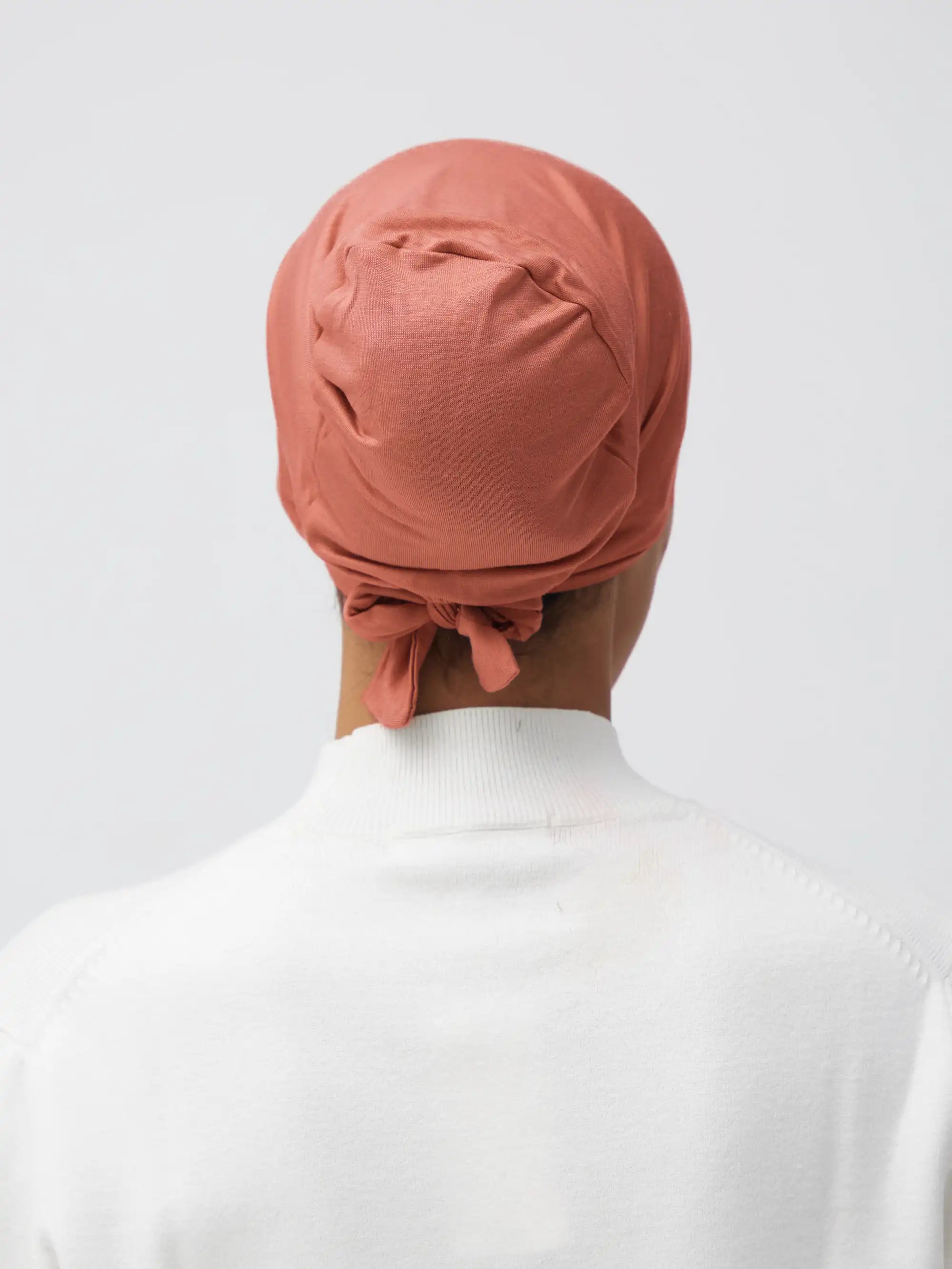 Tie Back Underscarf - Terracotta