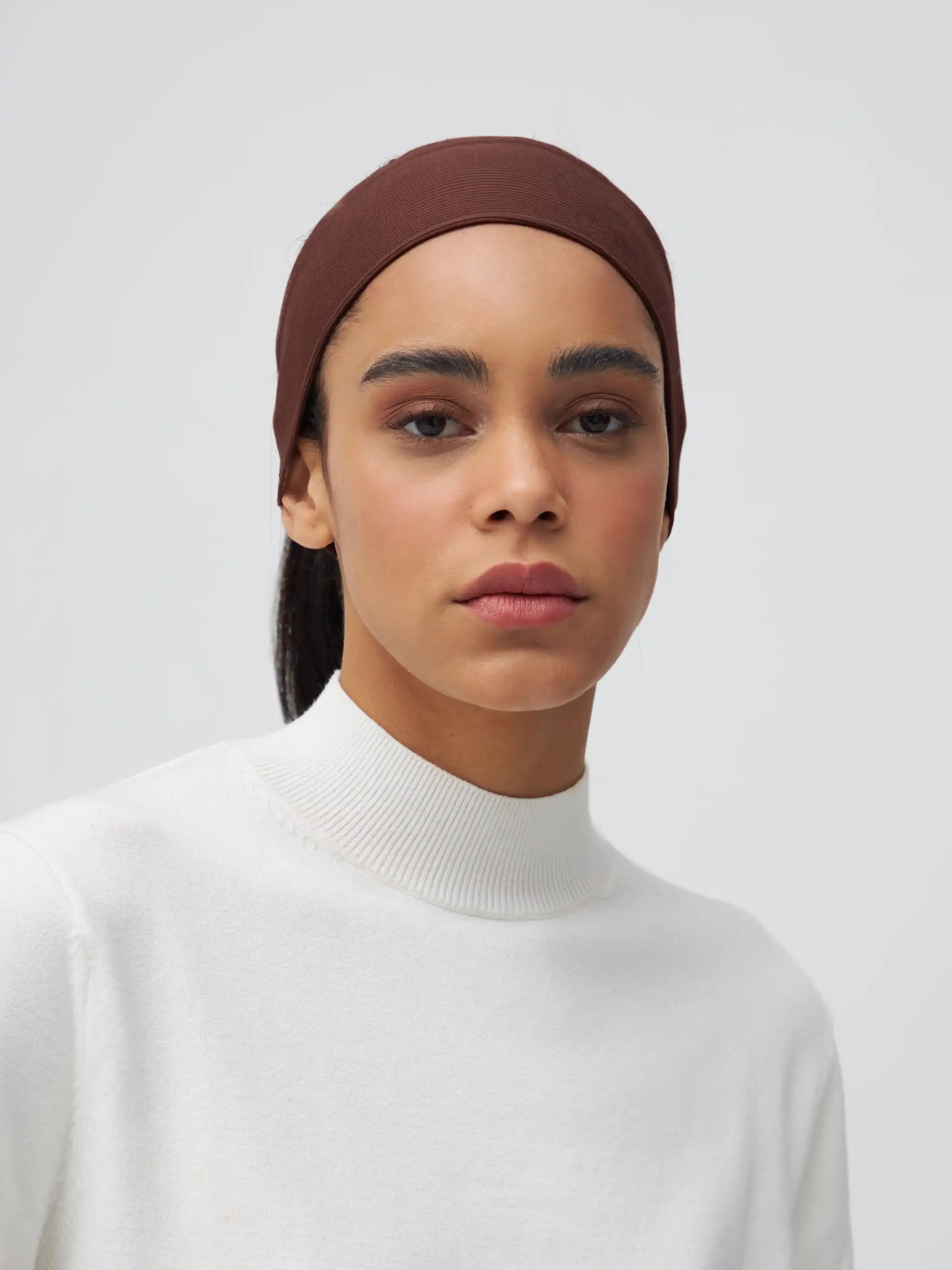 Bandana Ribbed - Mocha