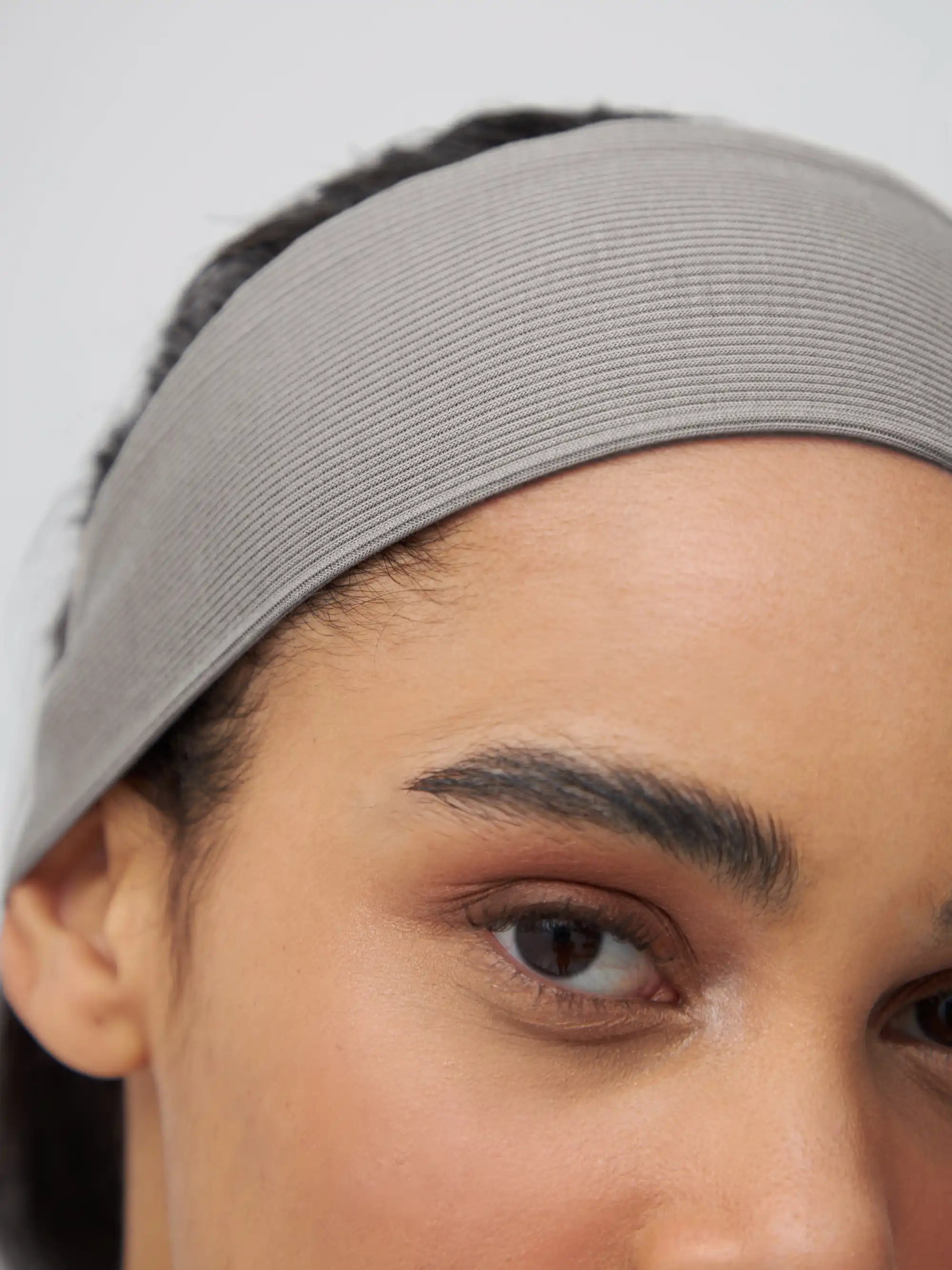 Bandana Ribbed - Silver