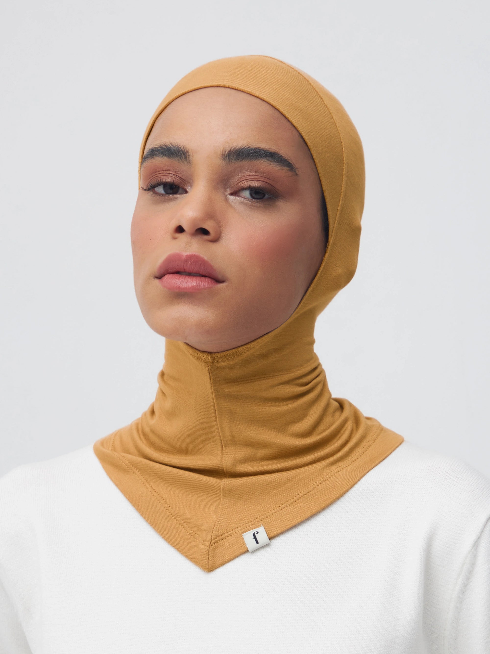 Full Cover Underscarf - Mustard Yellow
