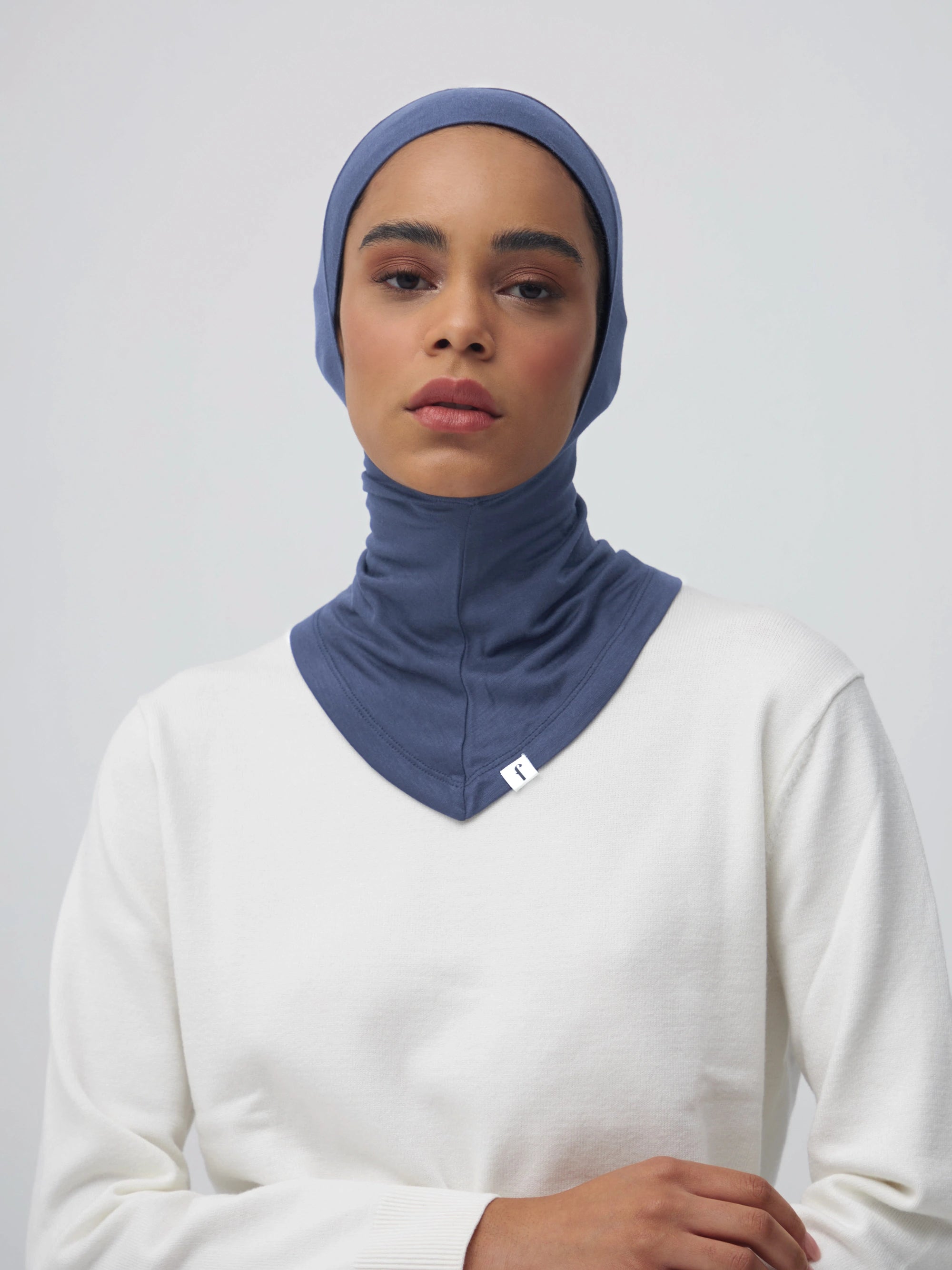 Full Cover Underscarf - Denim