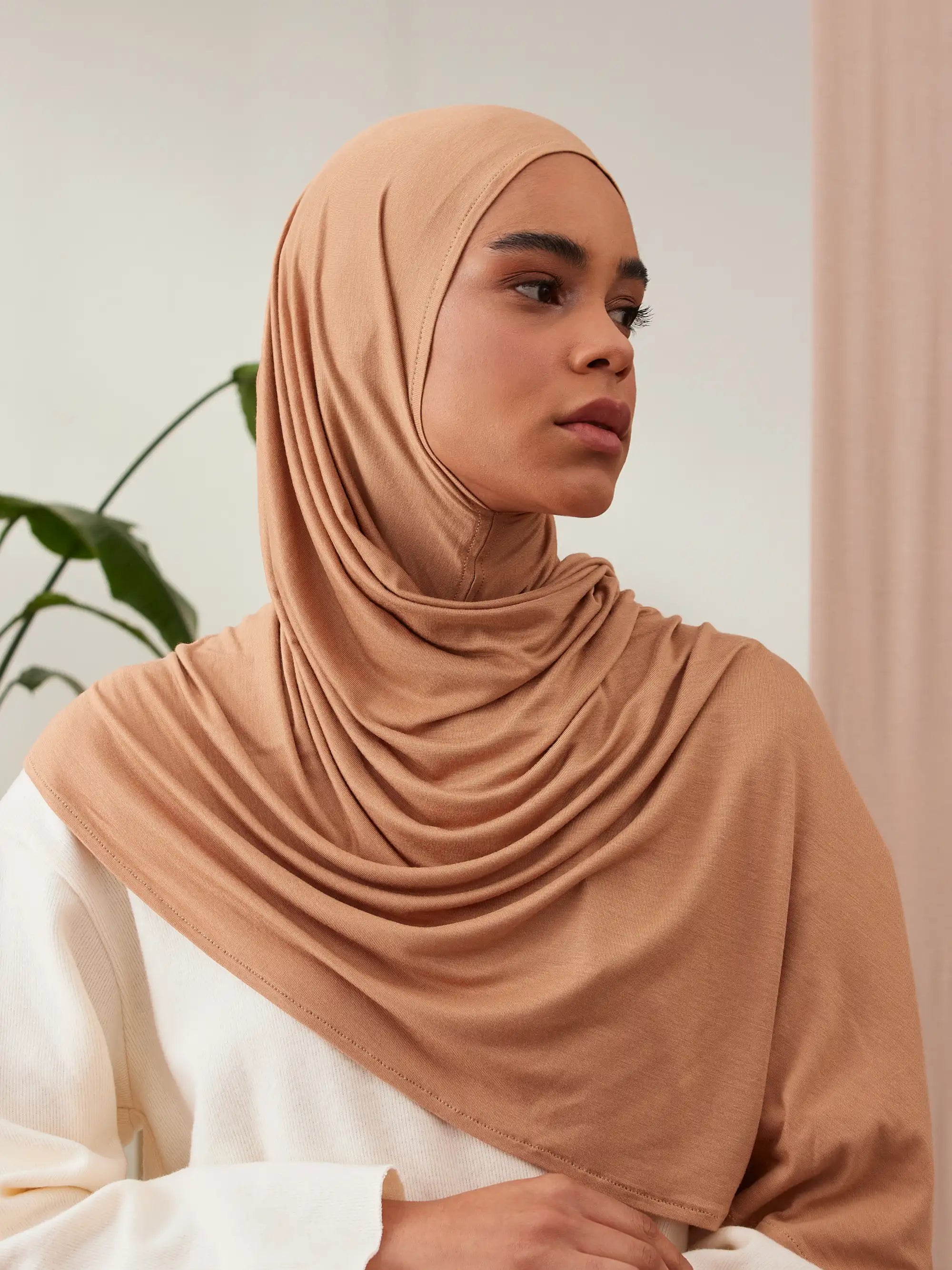 Instant Premium Jersey Hijabs - Lion