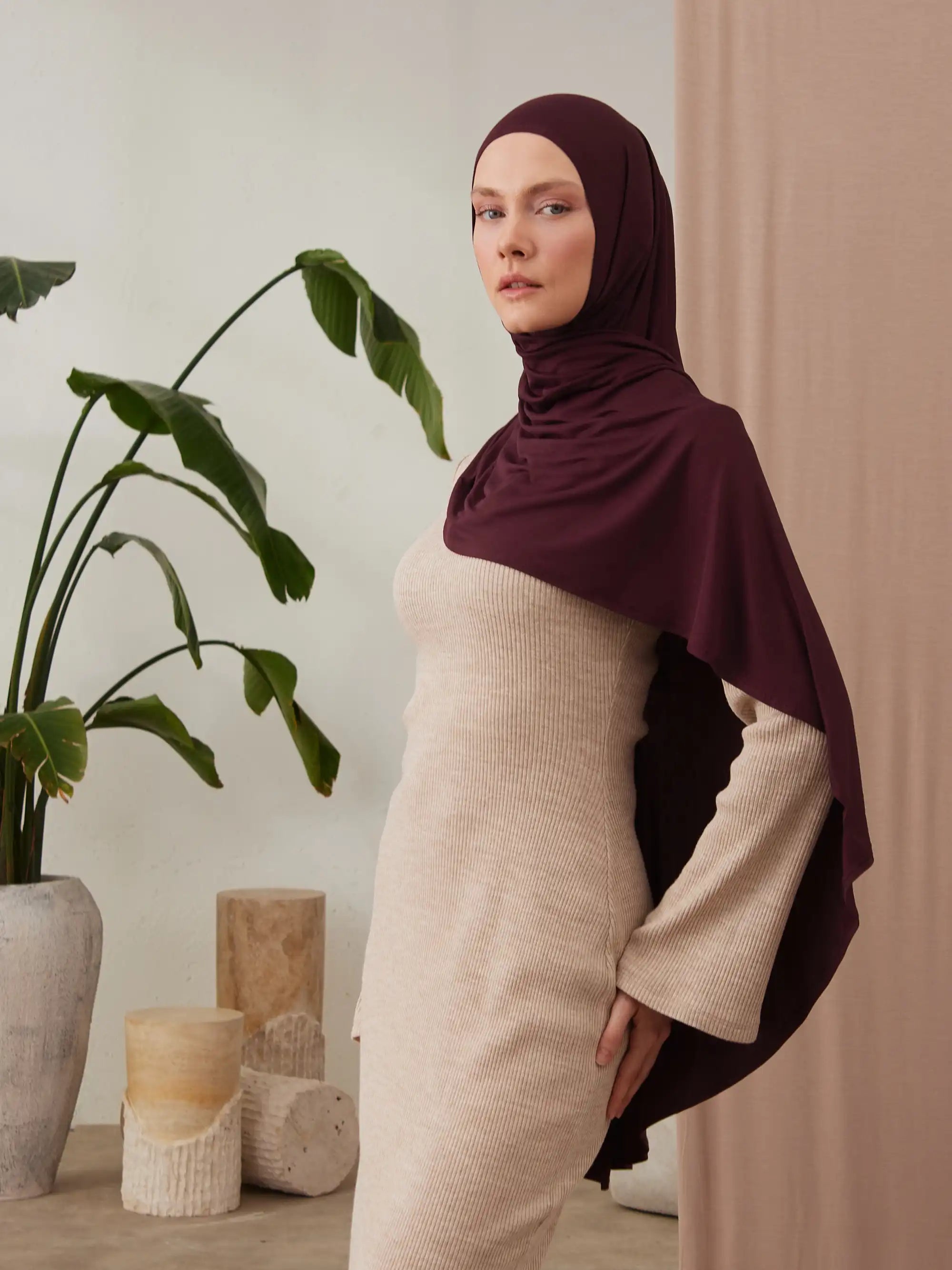 Instant Premium Jersey Hijabs - Port Royale