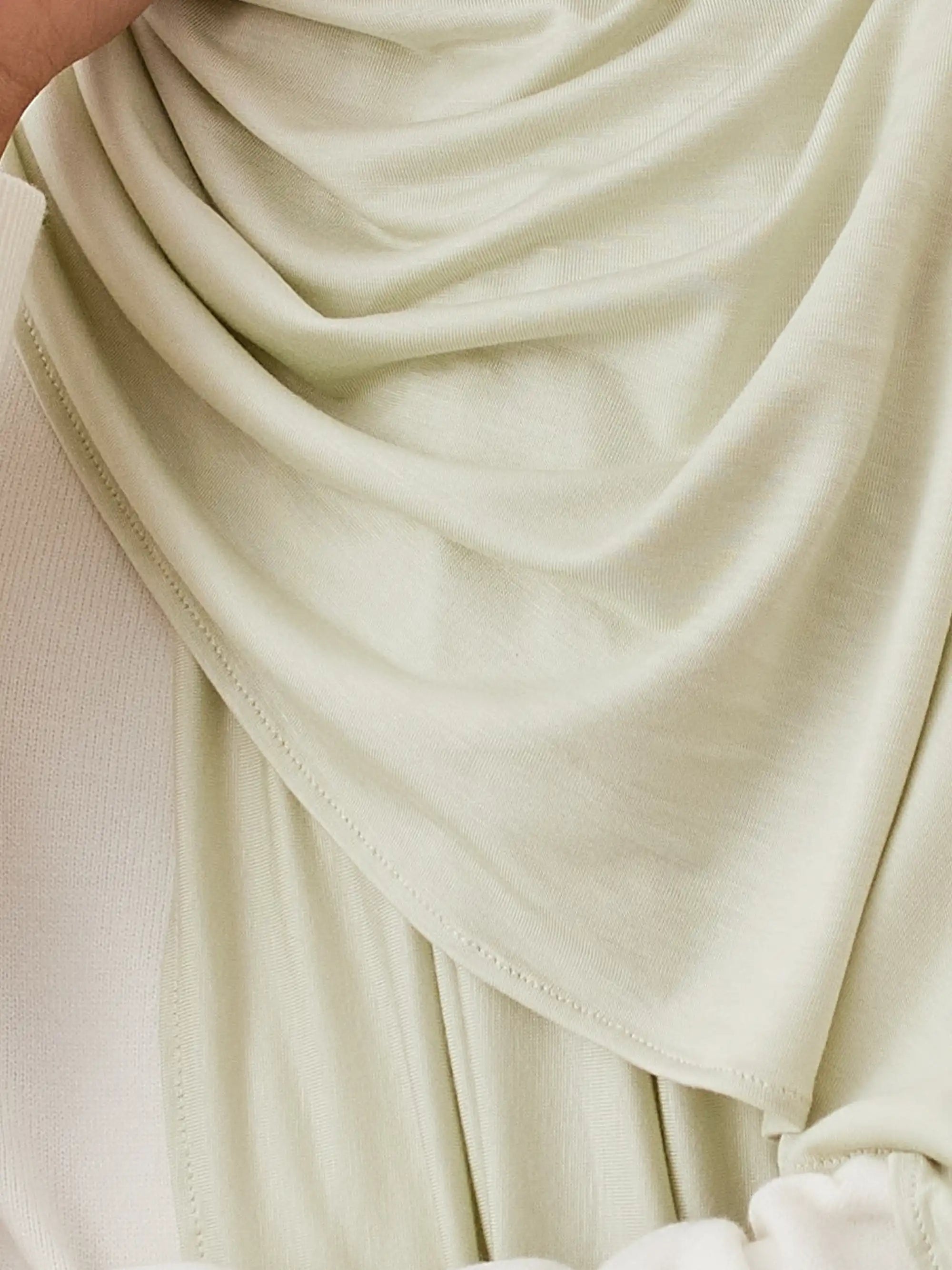 Small Premium Jersey Hijab - Lime Cream