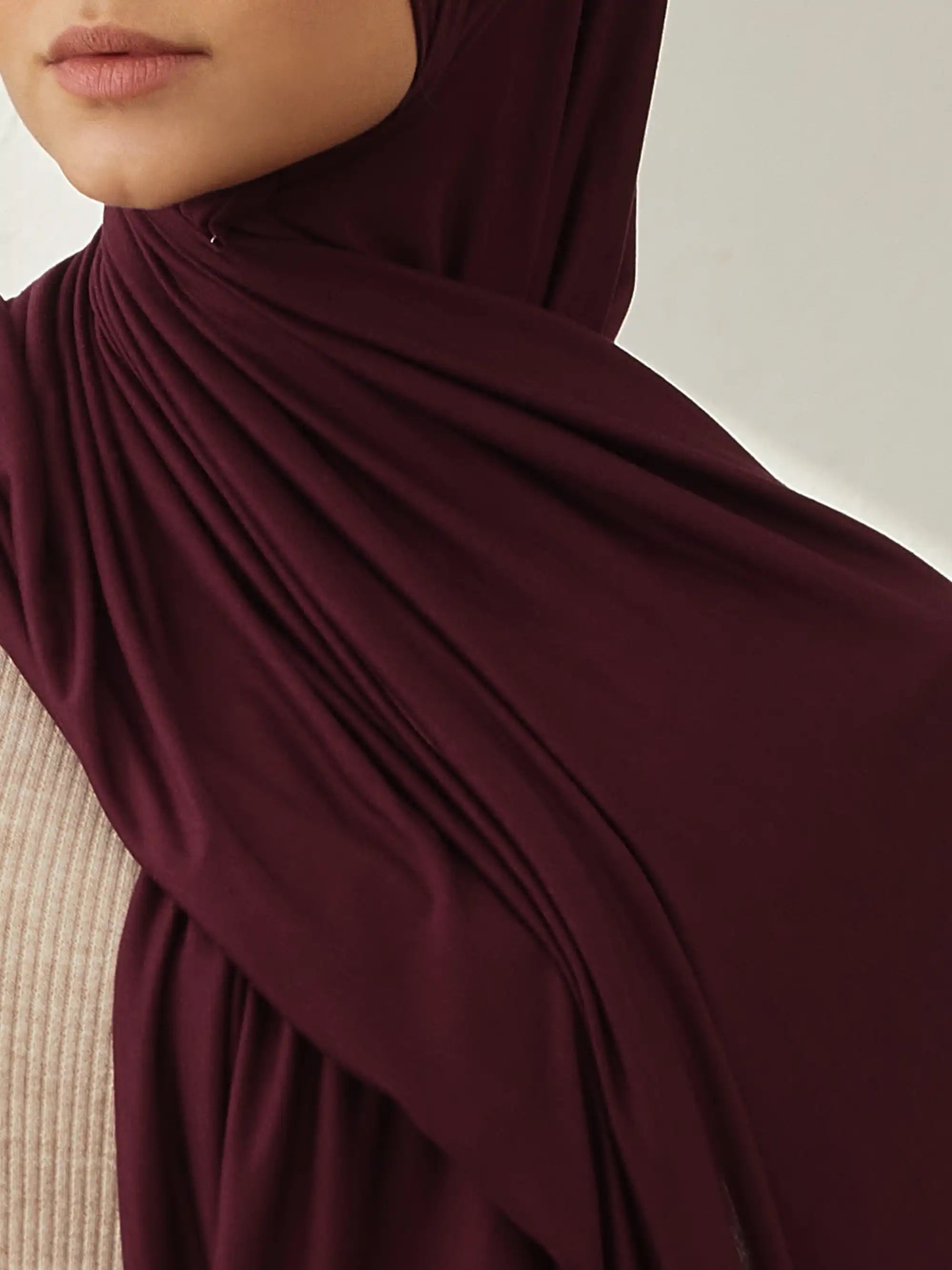 Small Premium Jersey Hijab - Port Royale