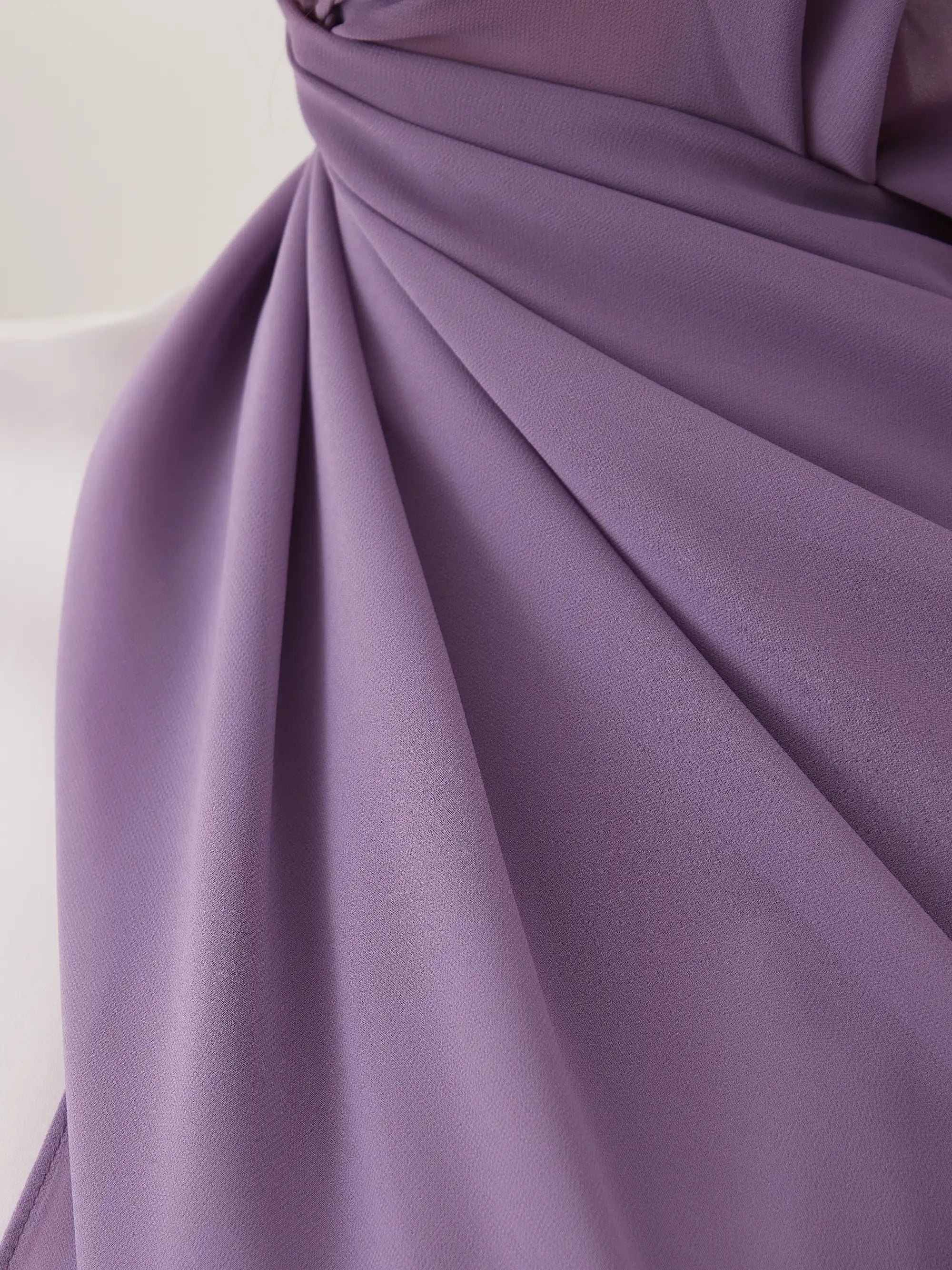 Small Luxury Chiffon Hijab - Lilac