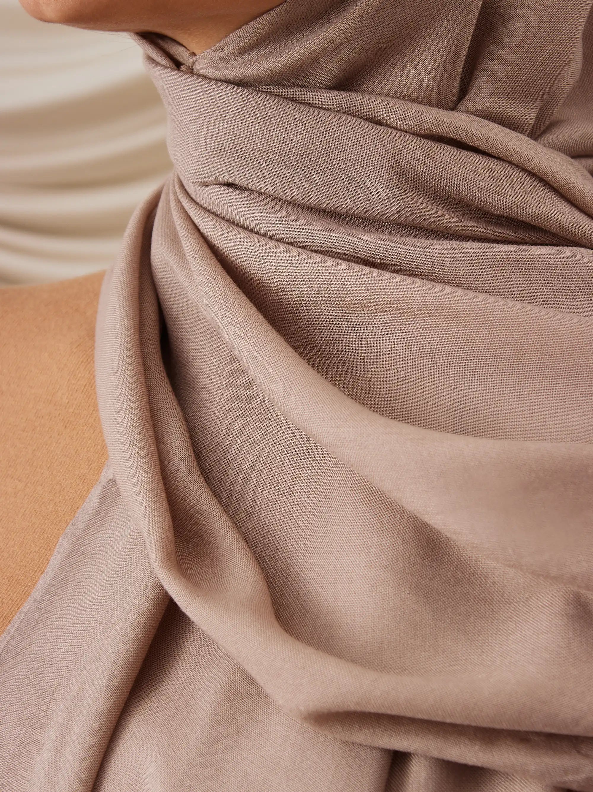 Summer Woven Hijab - Warm Sand