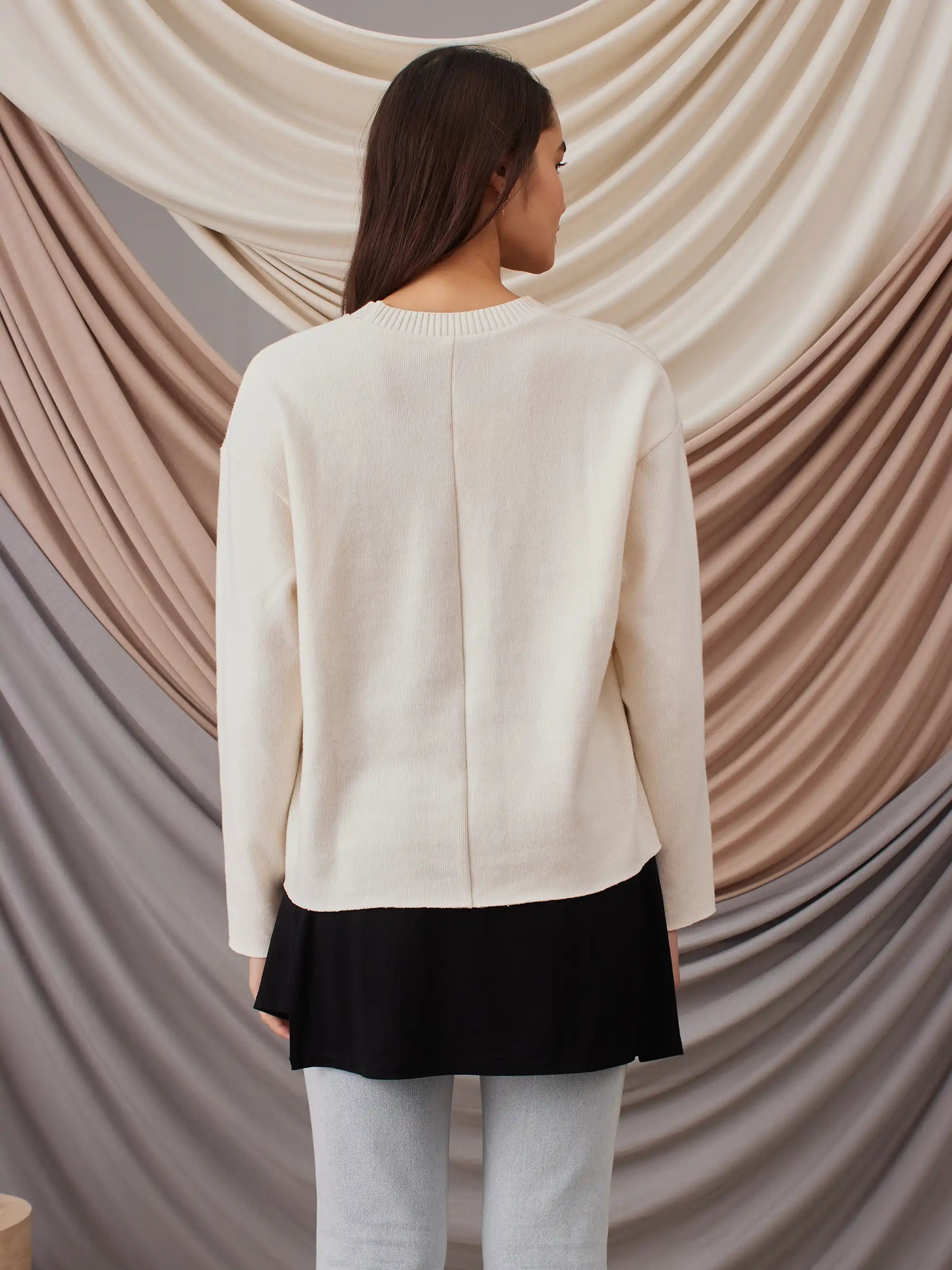 Straight Hip Cover - Black