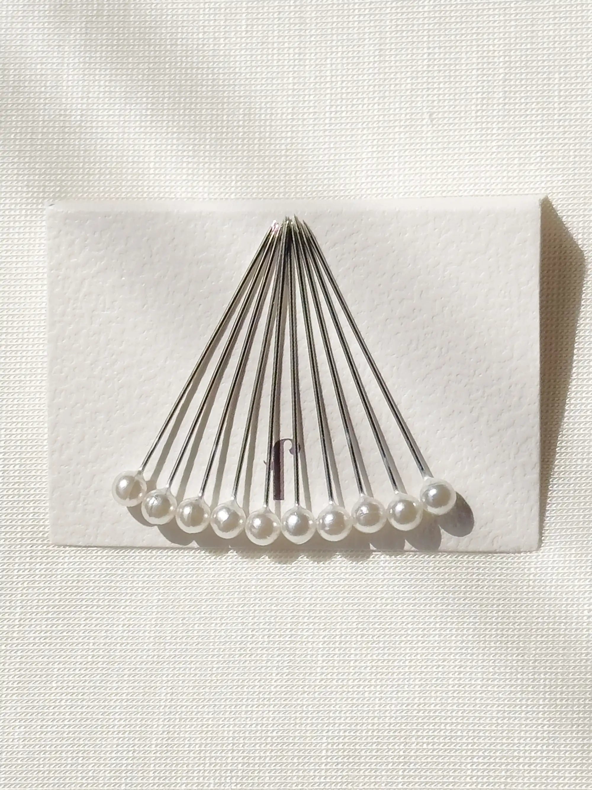 No-Snag Hijab Needles - White