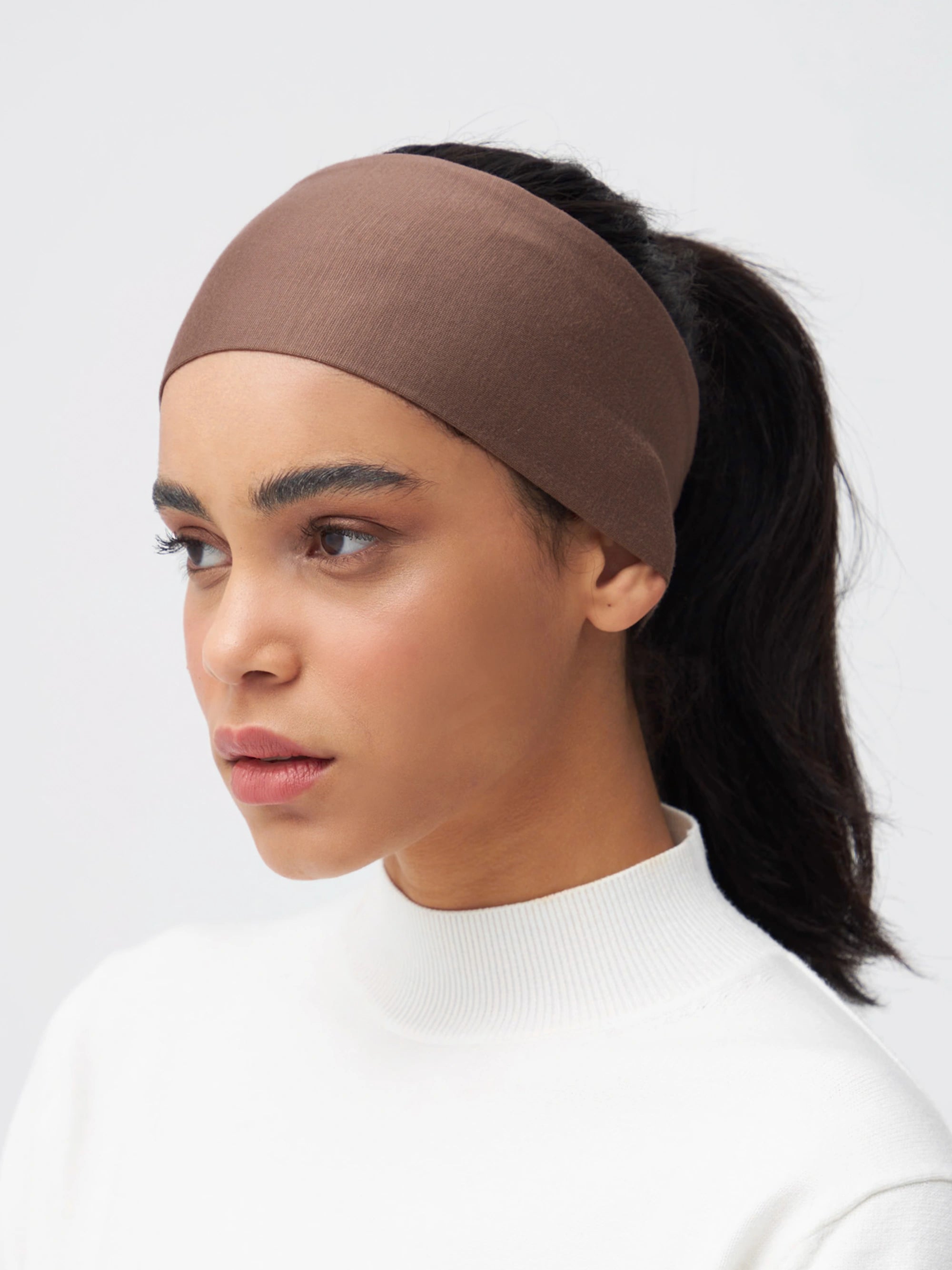 Bandana Ribbed - Cocoa Brown