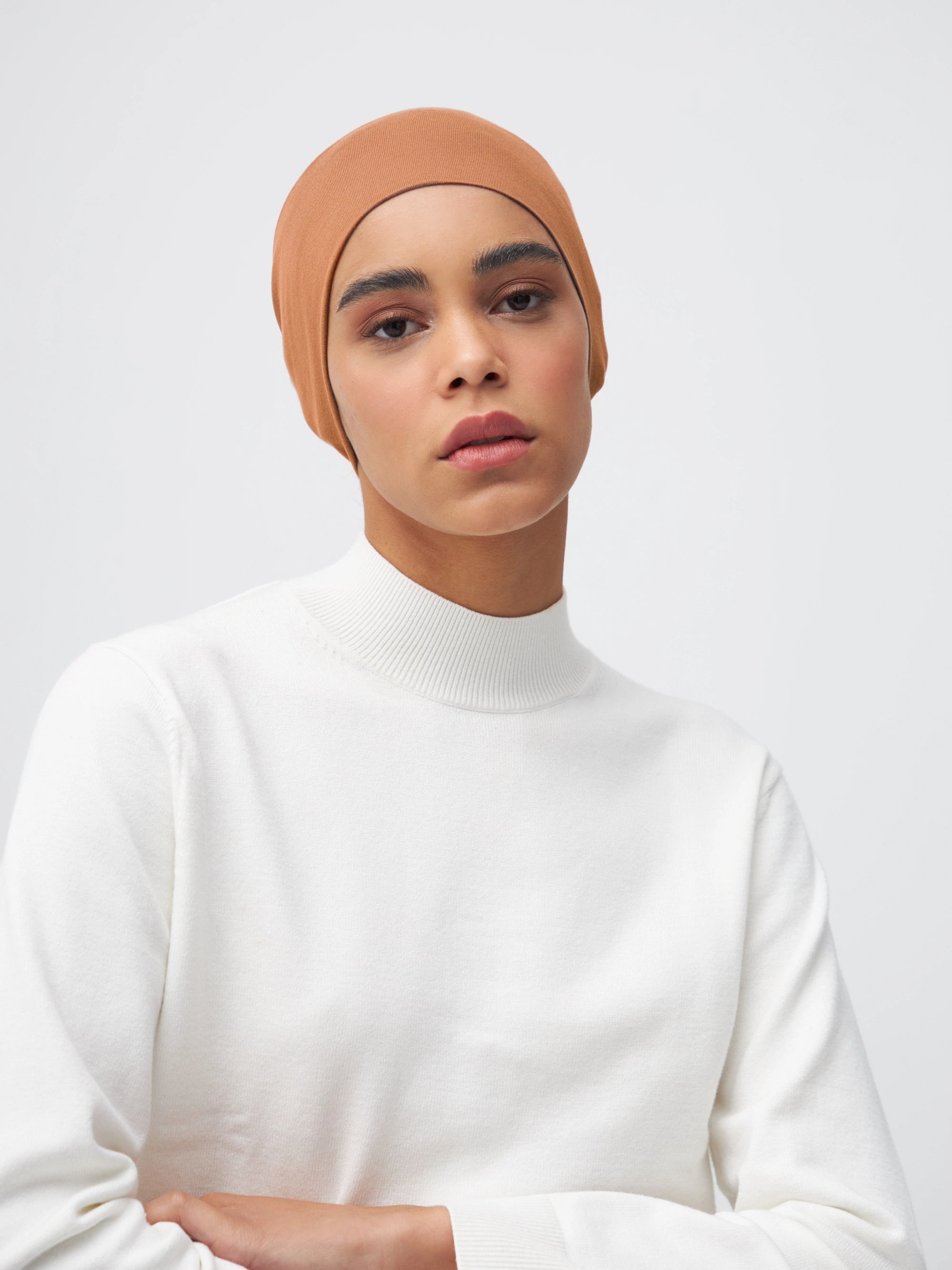 Tube Underscarf - Caramel