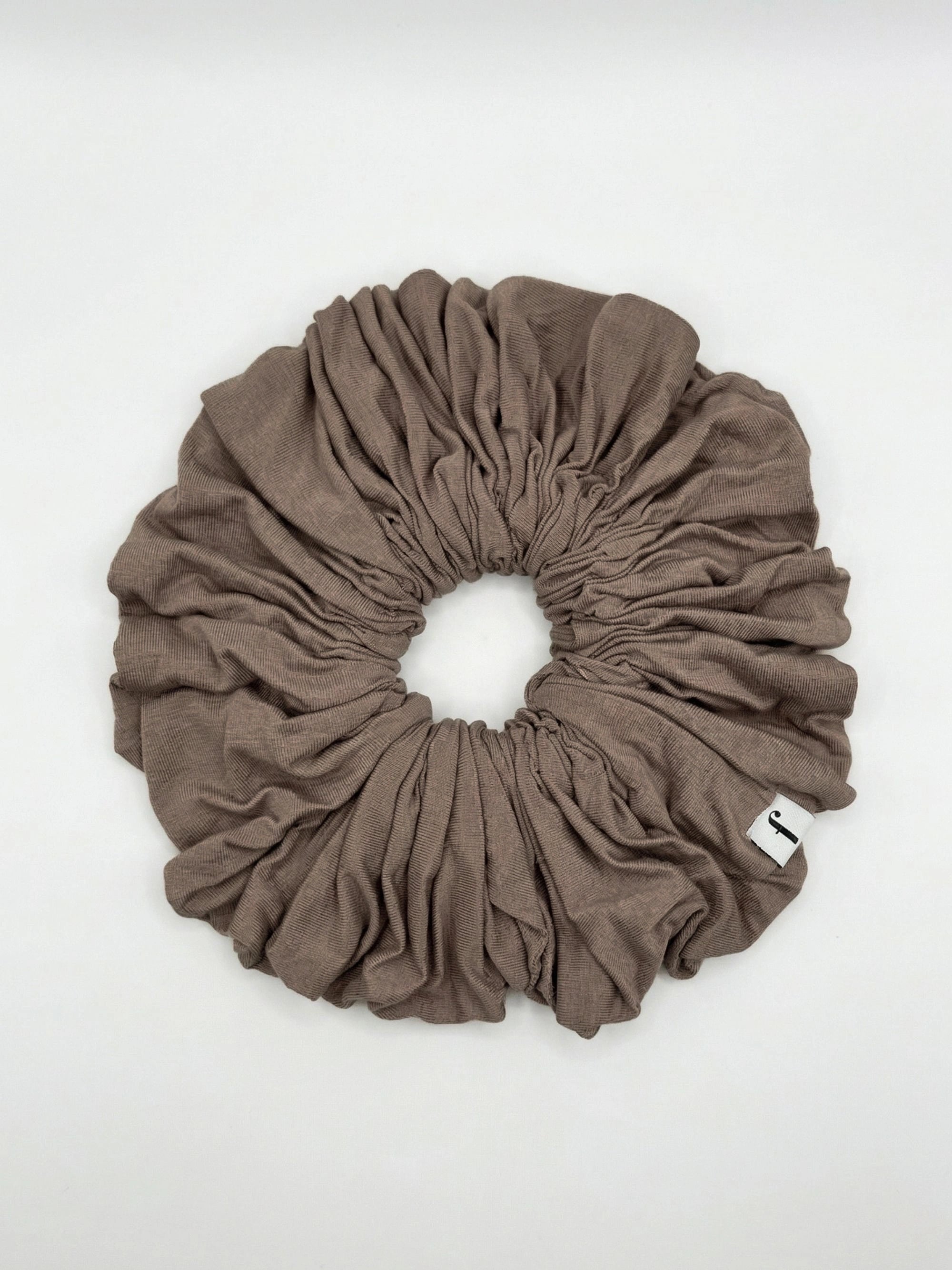 Premium Jersey Scrunchies - Desert Taupe
