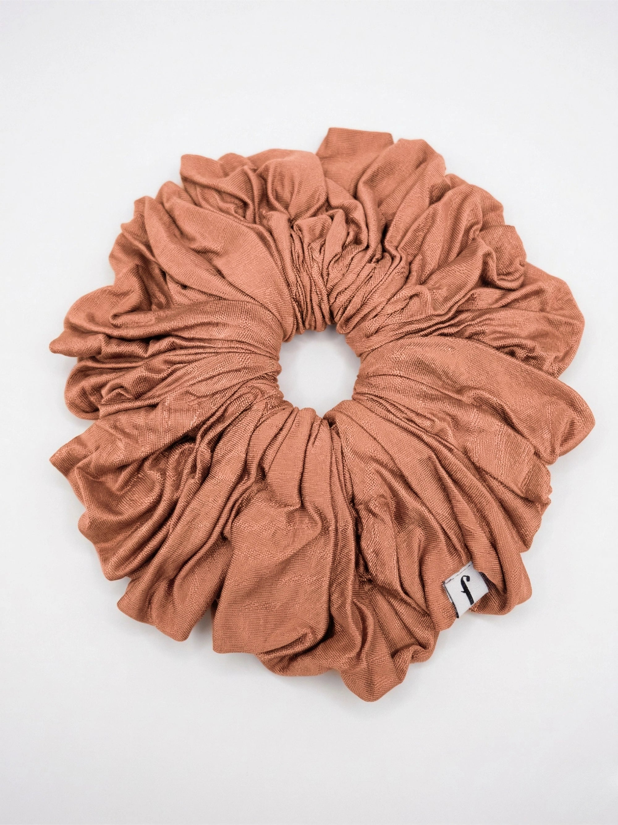 Premium Jersey Scrunchies - Terracotta