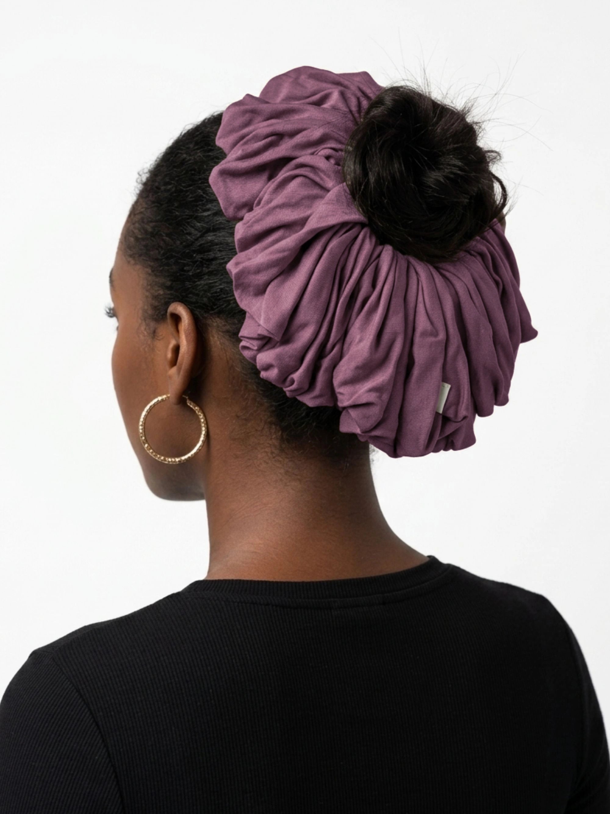 Premium Jersey Scrunchies - Orchid