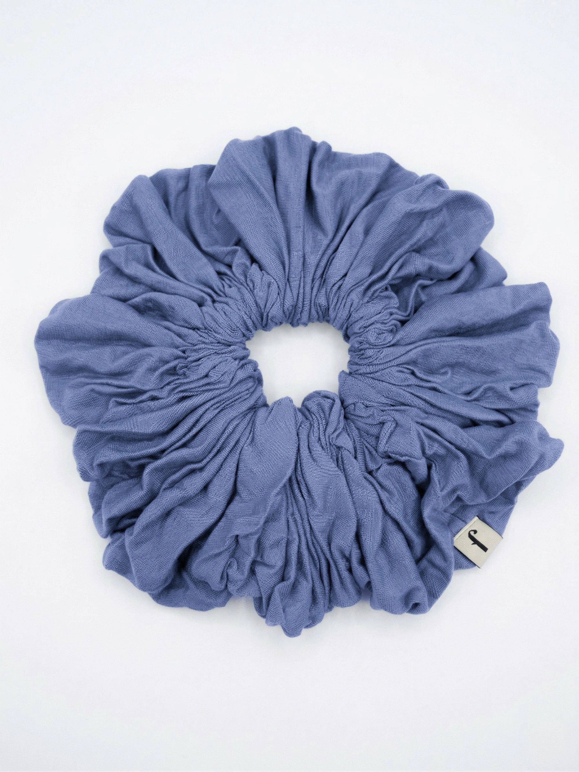 Premium Jersey Scrunchies -Denim