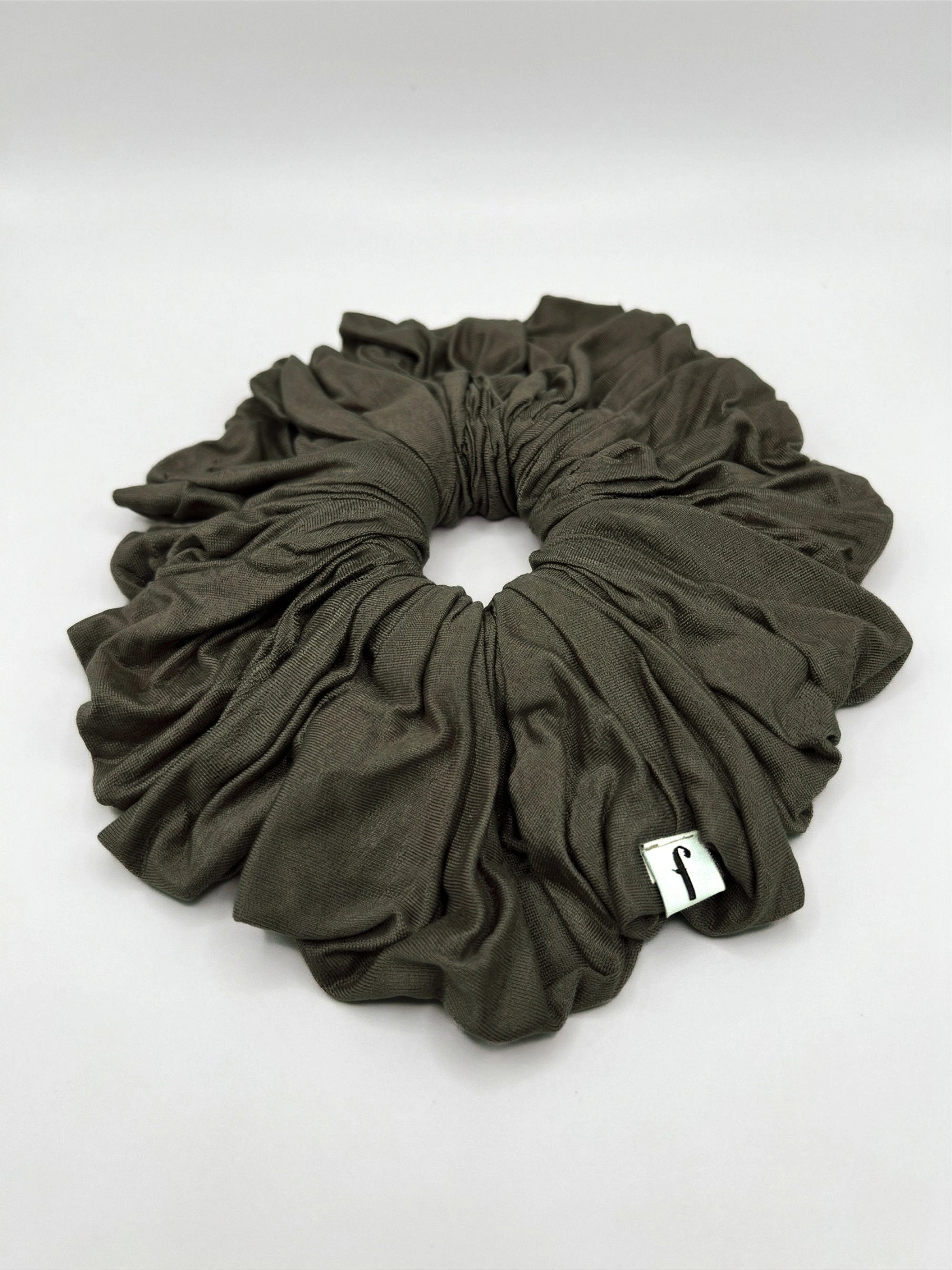 Premium Jersey Scrunchies - Khaki
