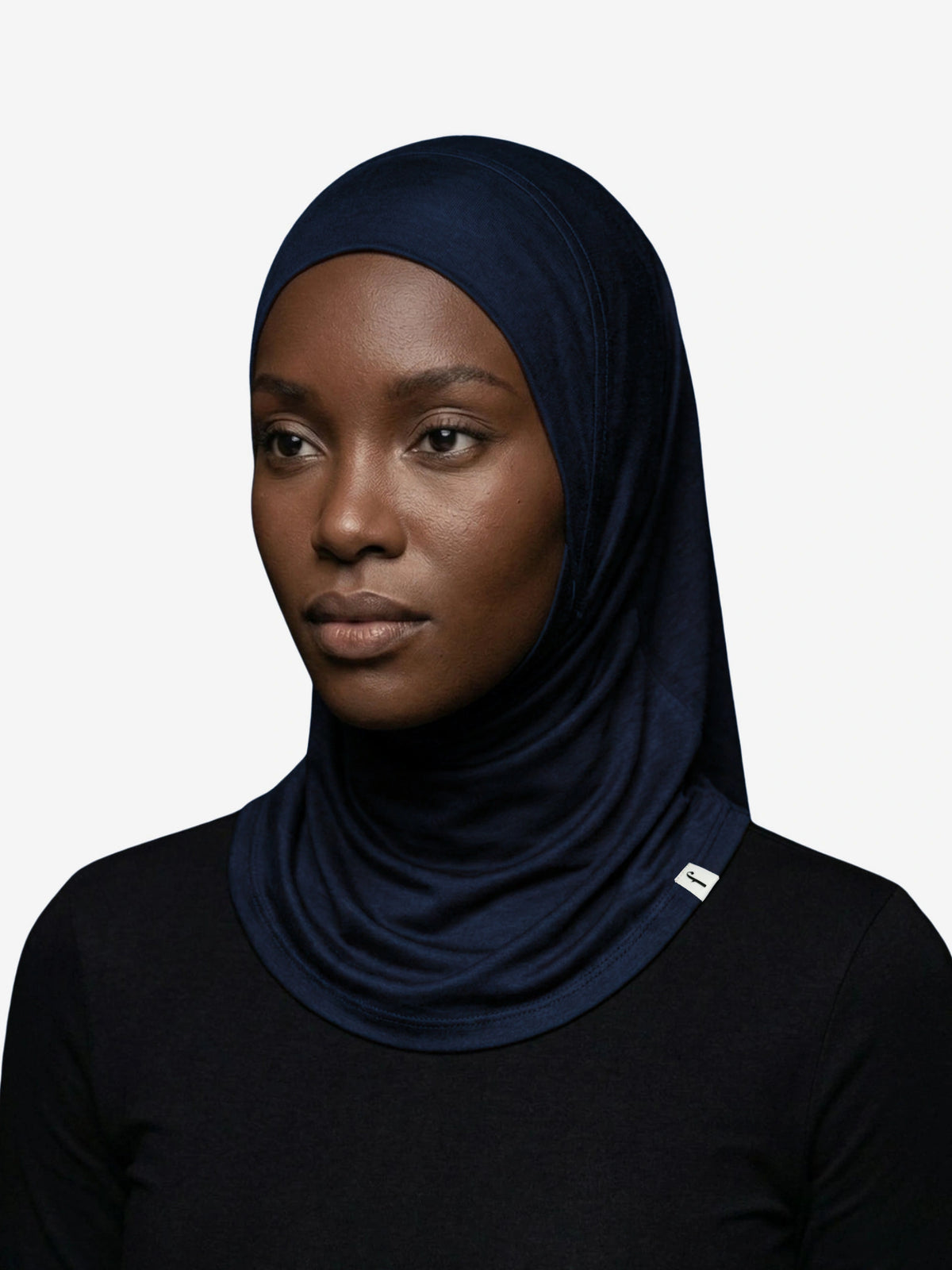 Essential Slip-On Hijab - Navy