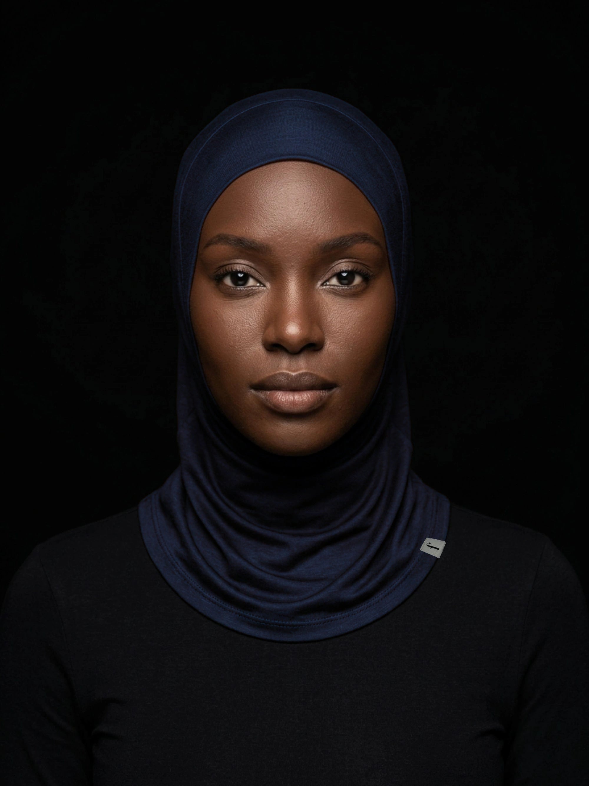 Essential Slip-On Hijab - Navy