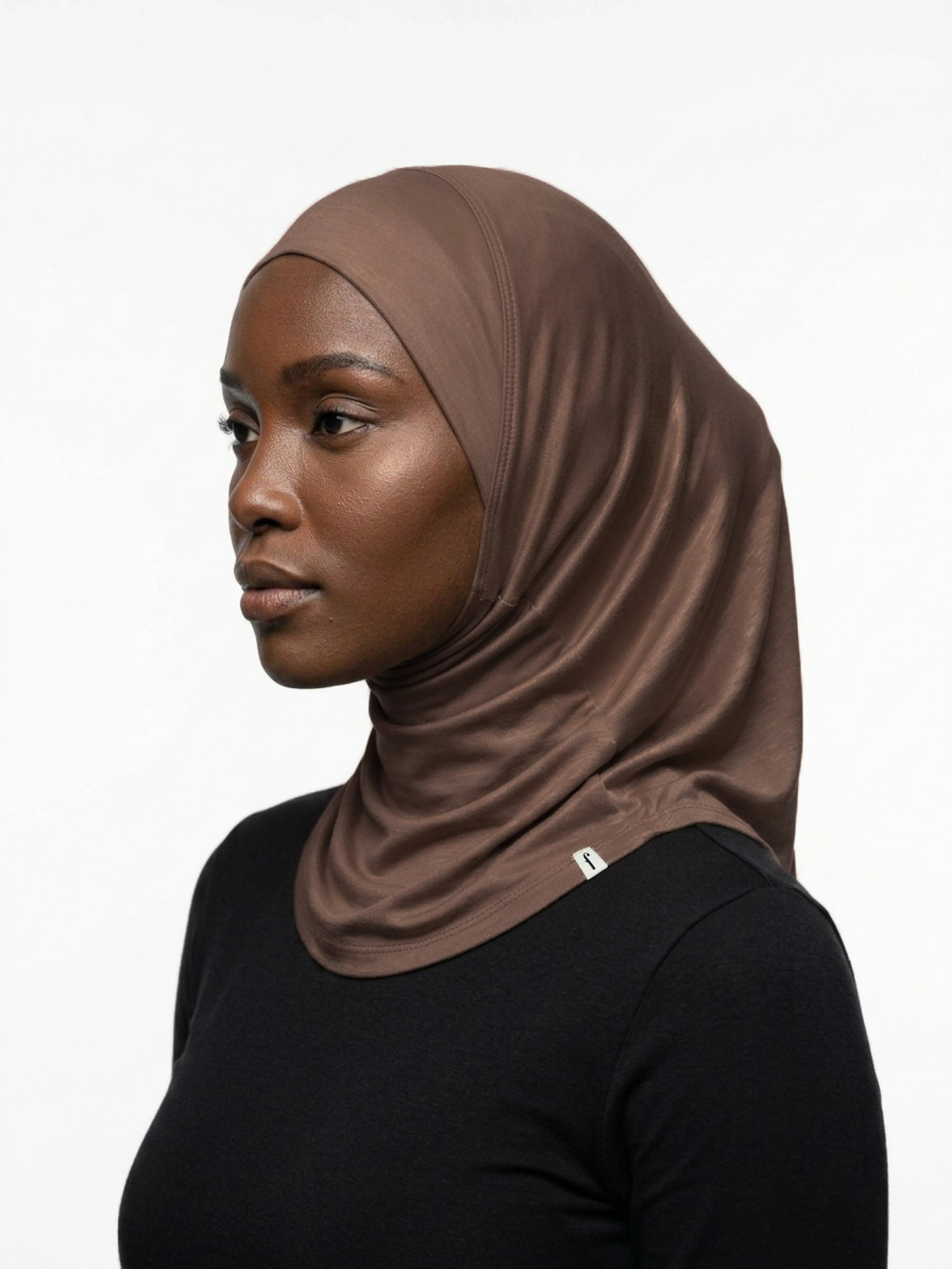 Essential Slip-On Hijab - Cocoa Brown