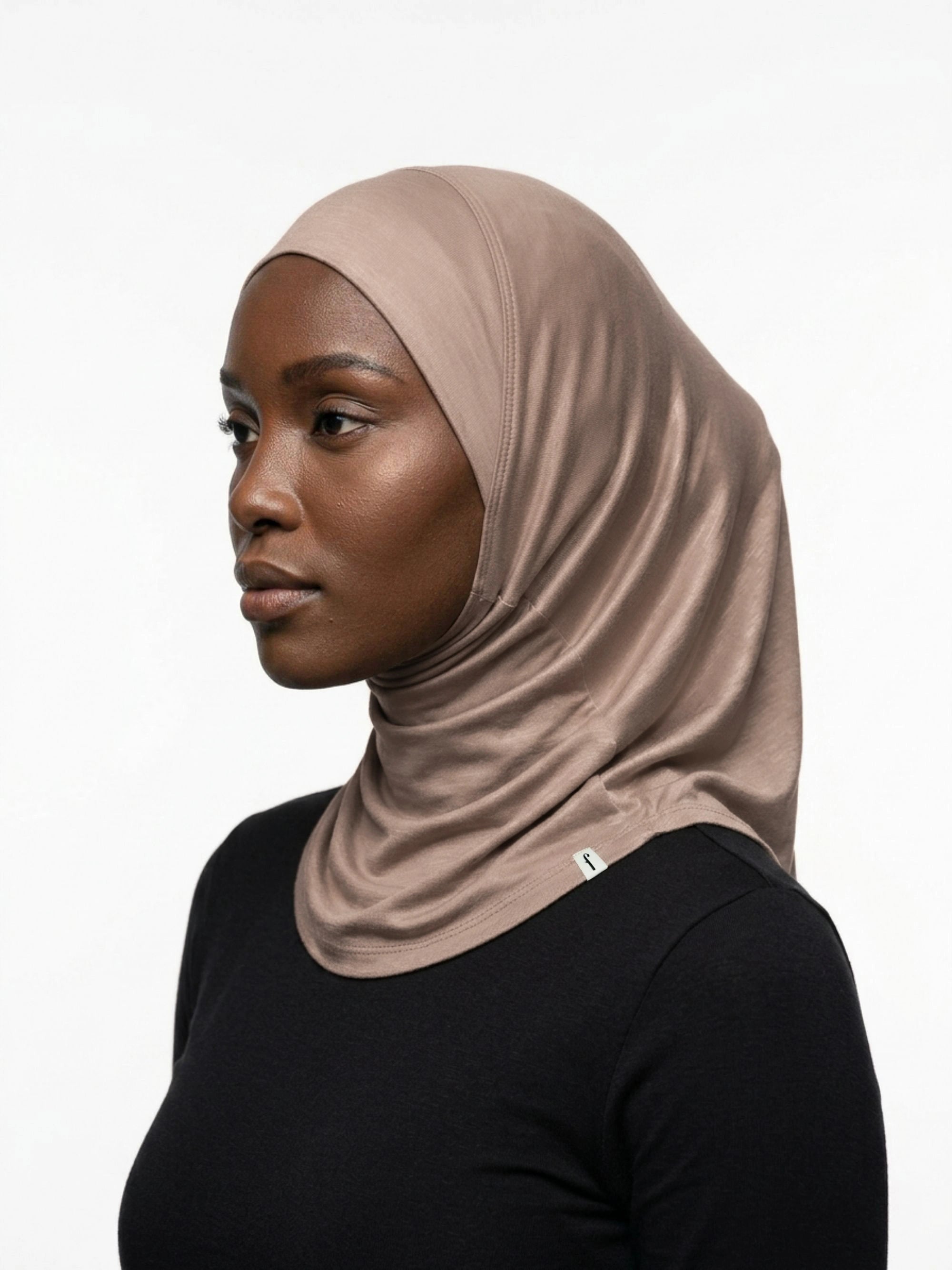 Essential Slip-On Hijab - Warm Taupe