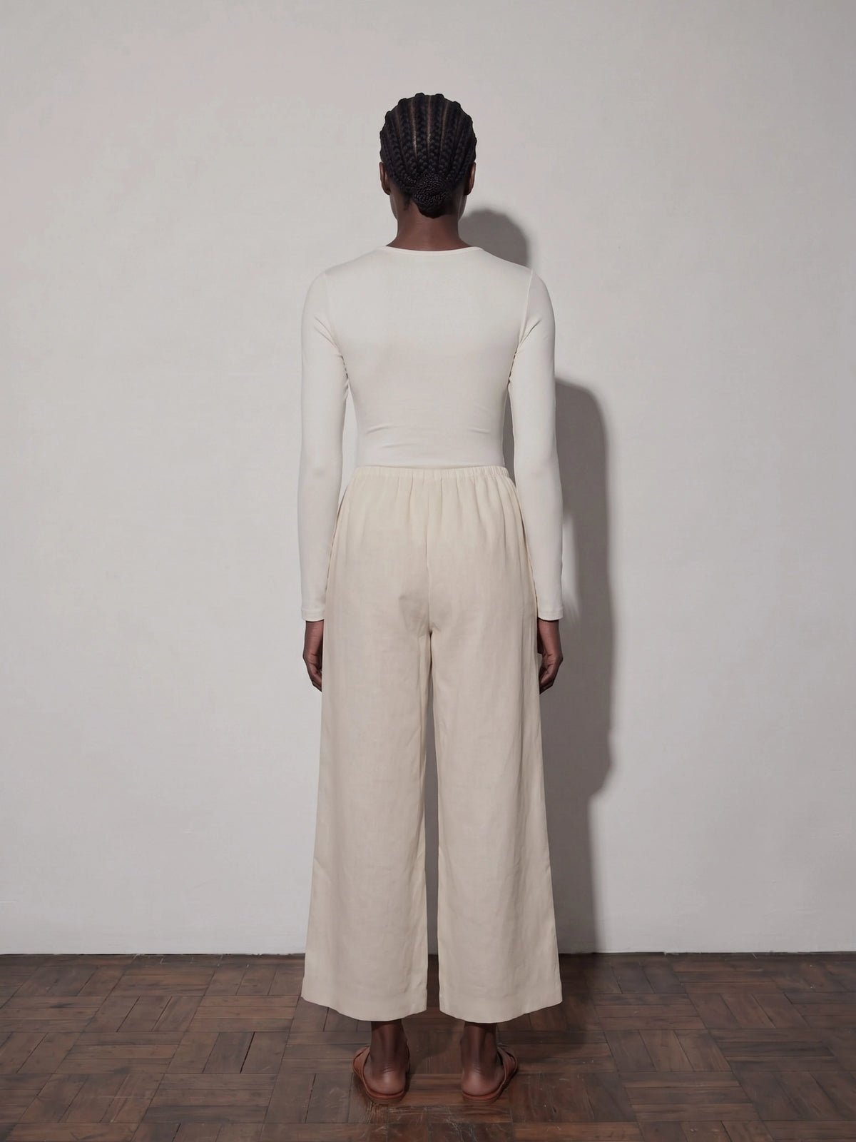 Layering Pants - Ecru